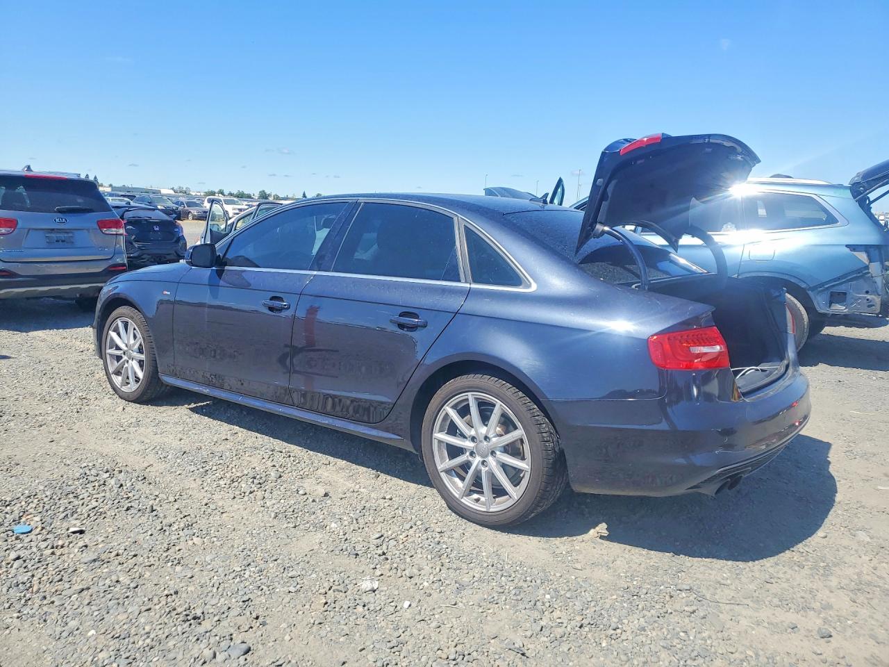 2015 Audi A4 Premium Plus Charcoal vin: WAUFFAFL3FN022079