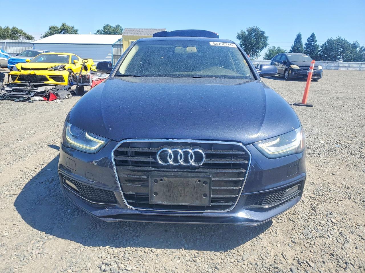 2015 Audi A4 Premium Plus Charcoal vin: WAUFFAFL3FN022079