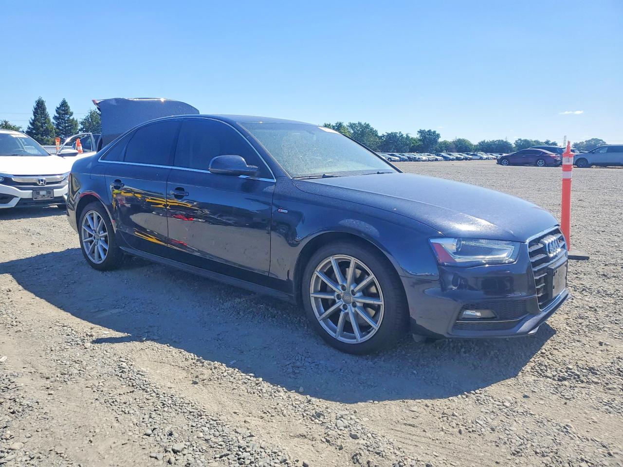 2015 Audi A4 Premium Plus Charcoal vin: WAUFFAFL3FN022079