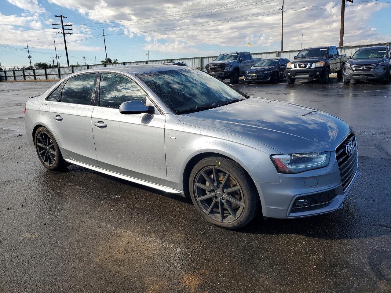 2015 Audi A4 Premium Plus Silver vin: WAUFFAFL3FN023586