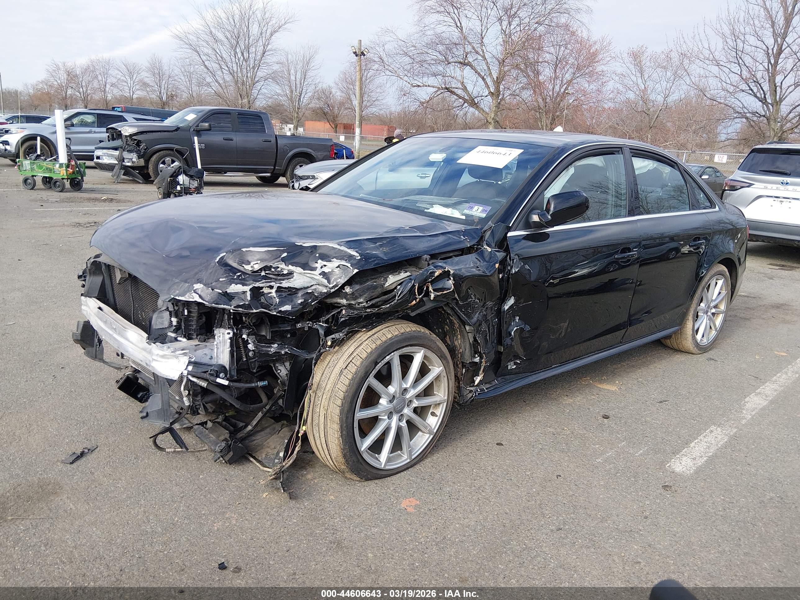 2015 Audi A4 2.0t Premium Black vin: WAUFFAFL3FN033034