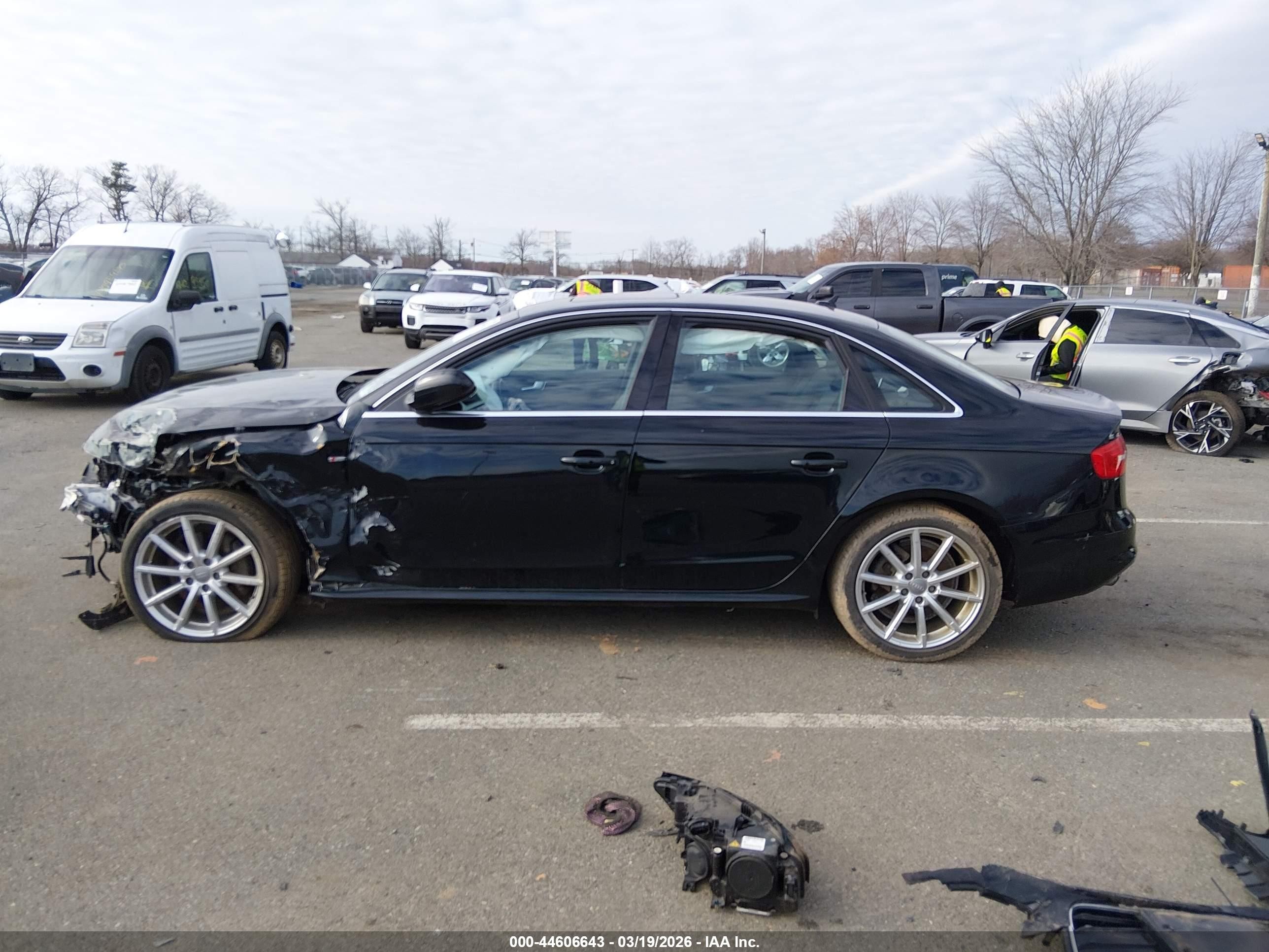 2015 Audi A4 2.0t Premium Black vin: WAUFFAFL3FN033034
