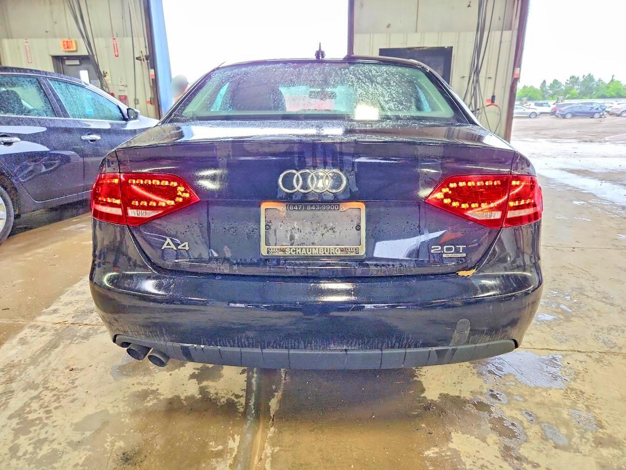 2011 Audi A4 Premium Plus Черный vin: WAUFFAFL4BN018780