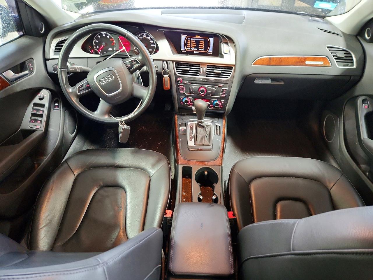 2011 Audi A4 Premium Plus Черный vin: WAUFFAFL4BN018780