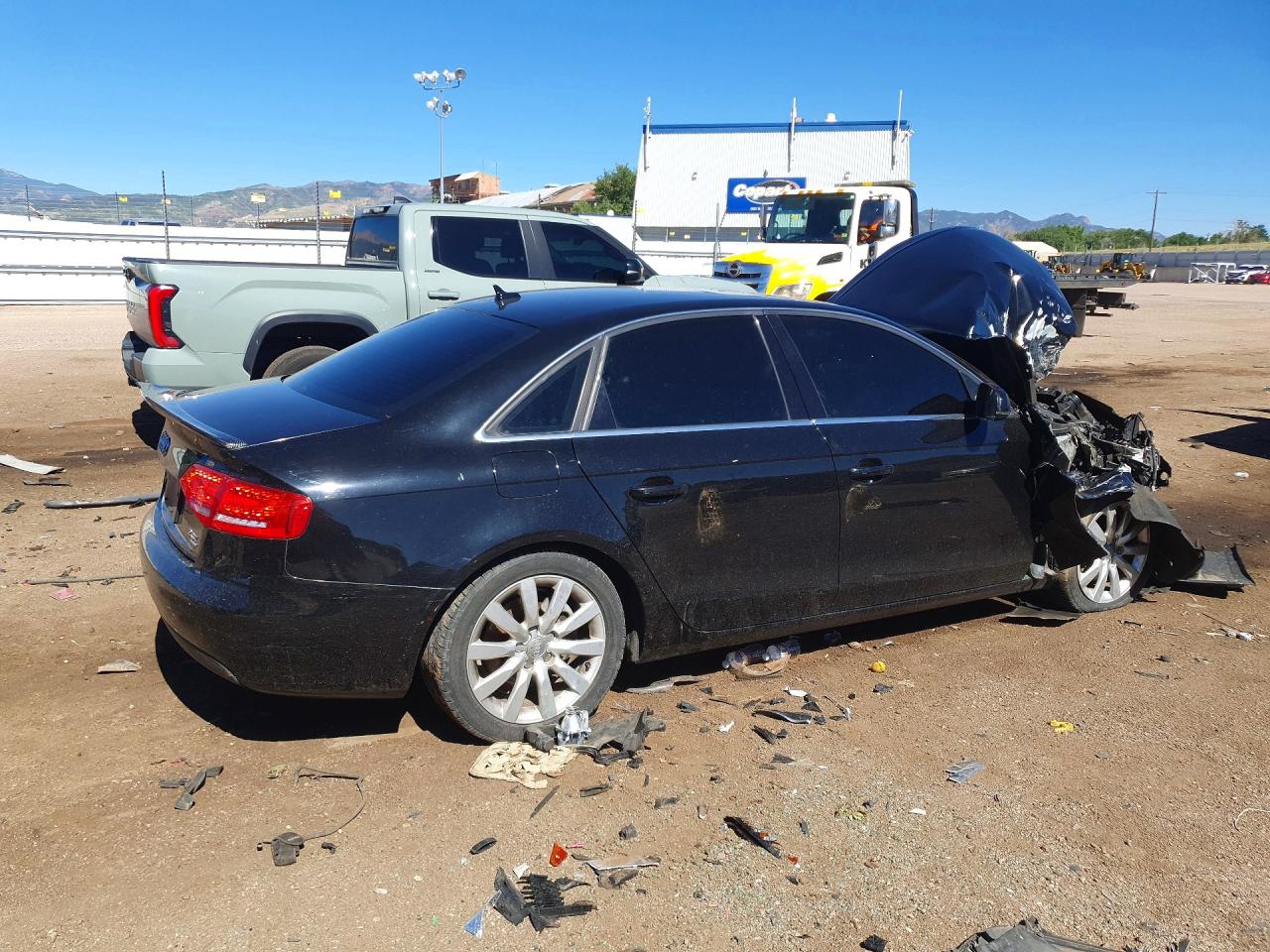 2011 Audi A4 Premium Plus Черный vin: WAUFFAFL4BN042450