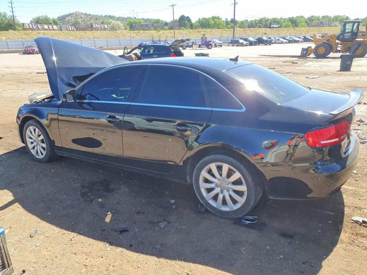 2011 Audi A4 Premium Plus Черный vin: WAUFFAFL4BN042450