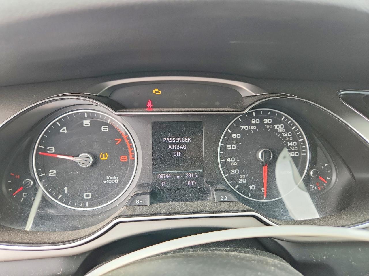 2013 Audi A4 Premium Plus White vin: WAUFFAFL4DN004056