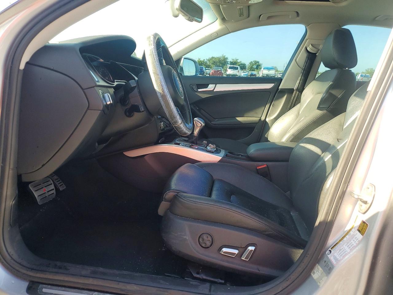 2013 Audi A4 Premium Plus Silver vin: WAUFFAFL4DN007877