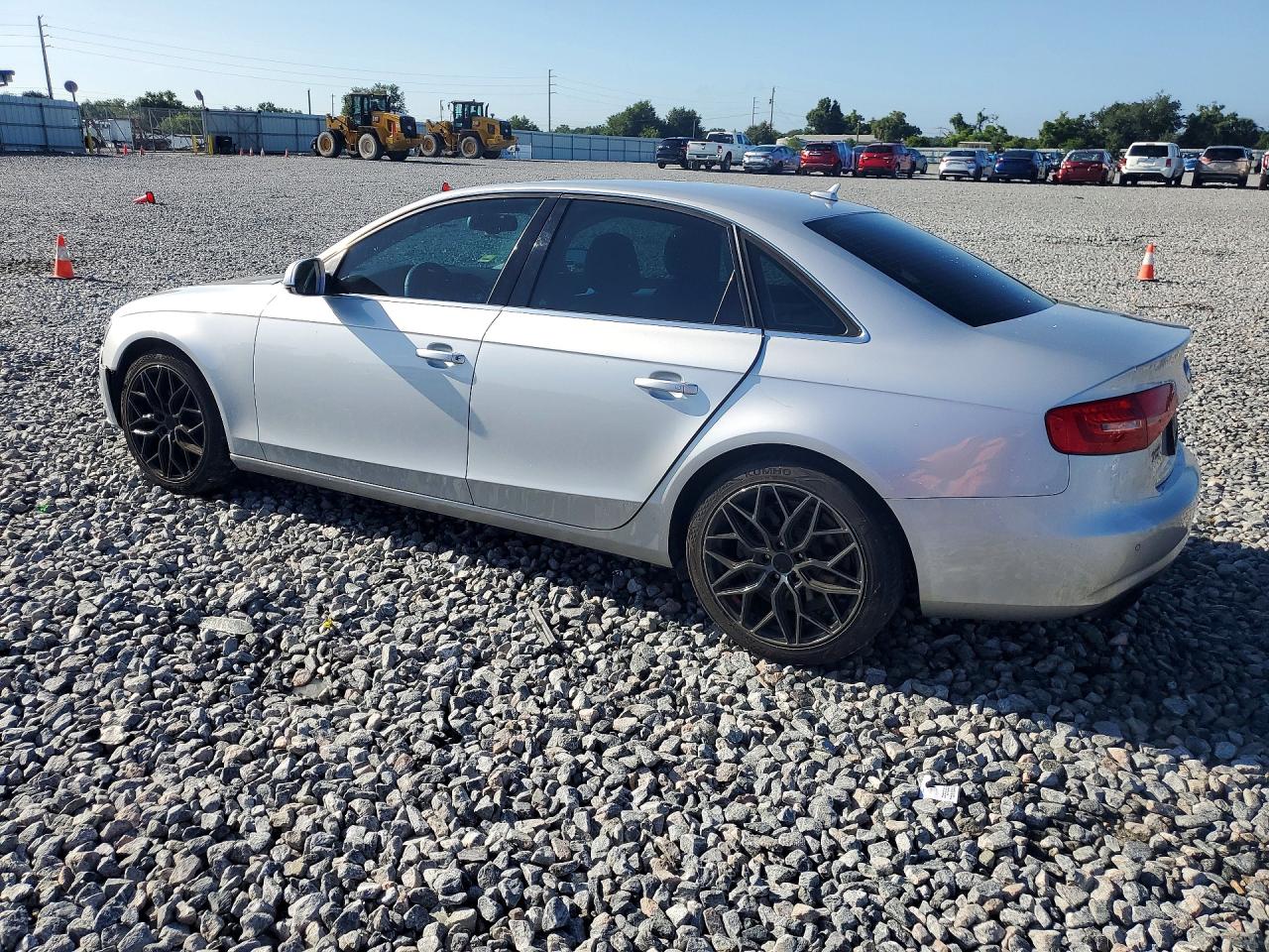 2013 Audi A4 Premium Plus Silver vin: WAUFFAFL4DN007877