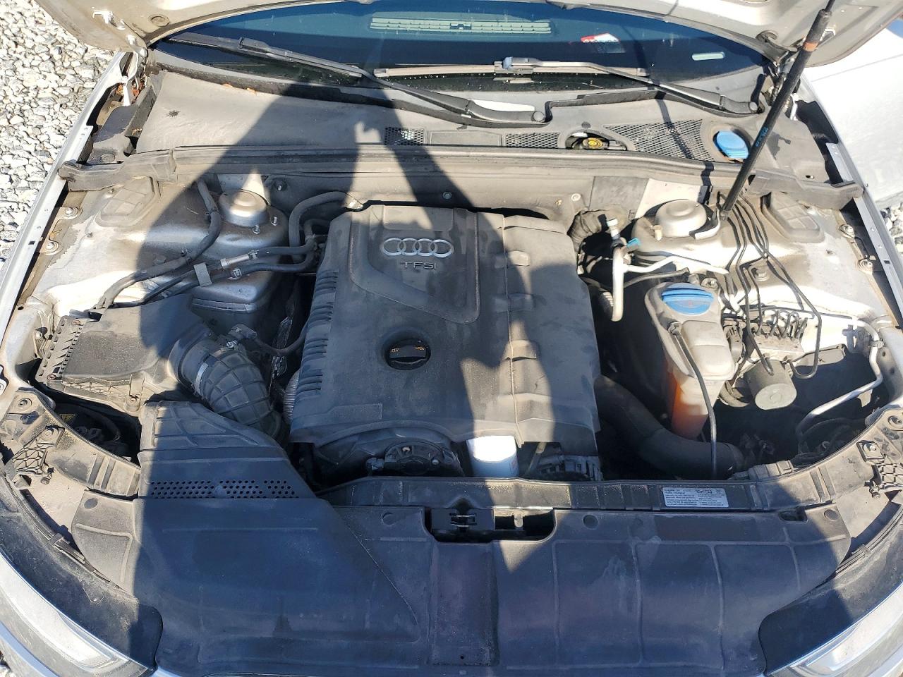 2013 Audi A4 Premium Plus Silver vin: WAUFFAFL4DN007877