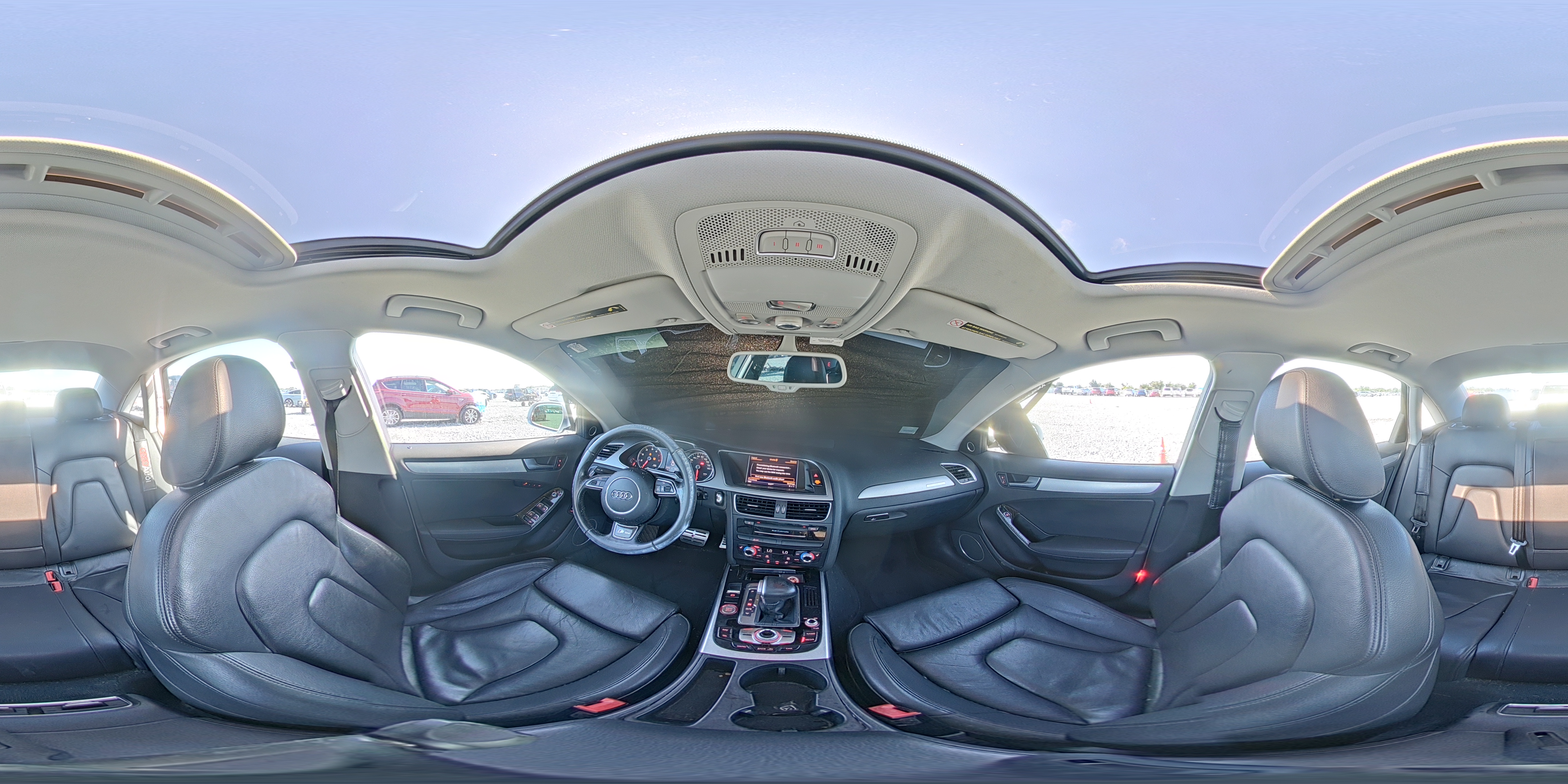 2013 Audi A4 Premium Plus Silver vin: WAUFFAFL4DN007877