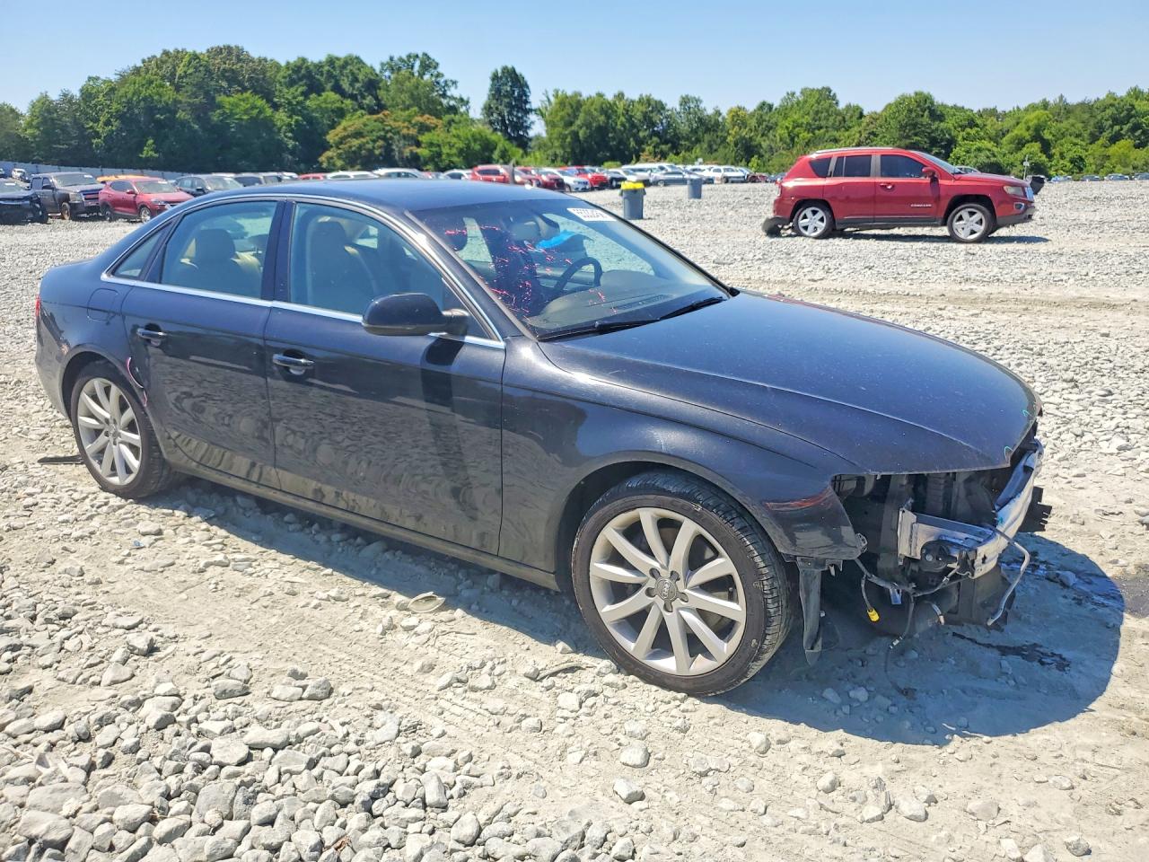 2013 Audi A4 Premium Plus Black vin: WAUFFAFL4DN018233