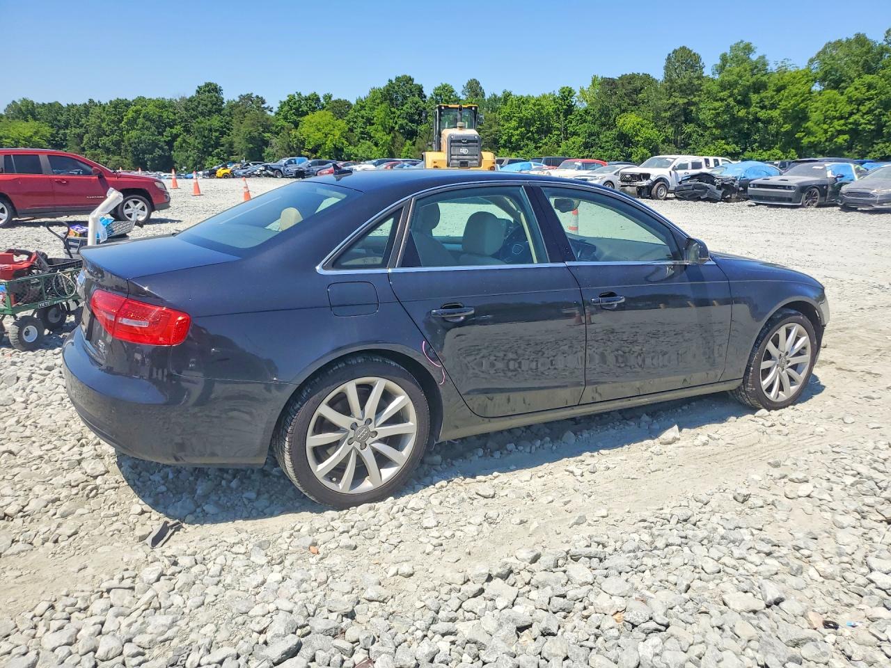 2013 Audi A4 Premium Plus Black vin: WAUFFAFL4DN018233