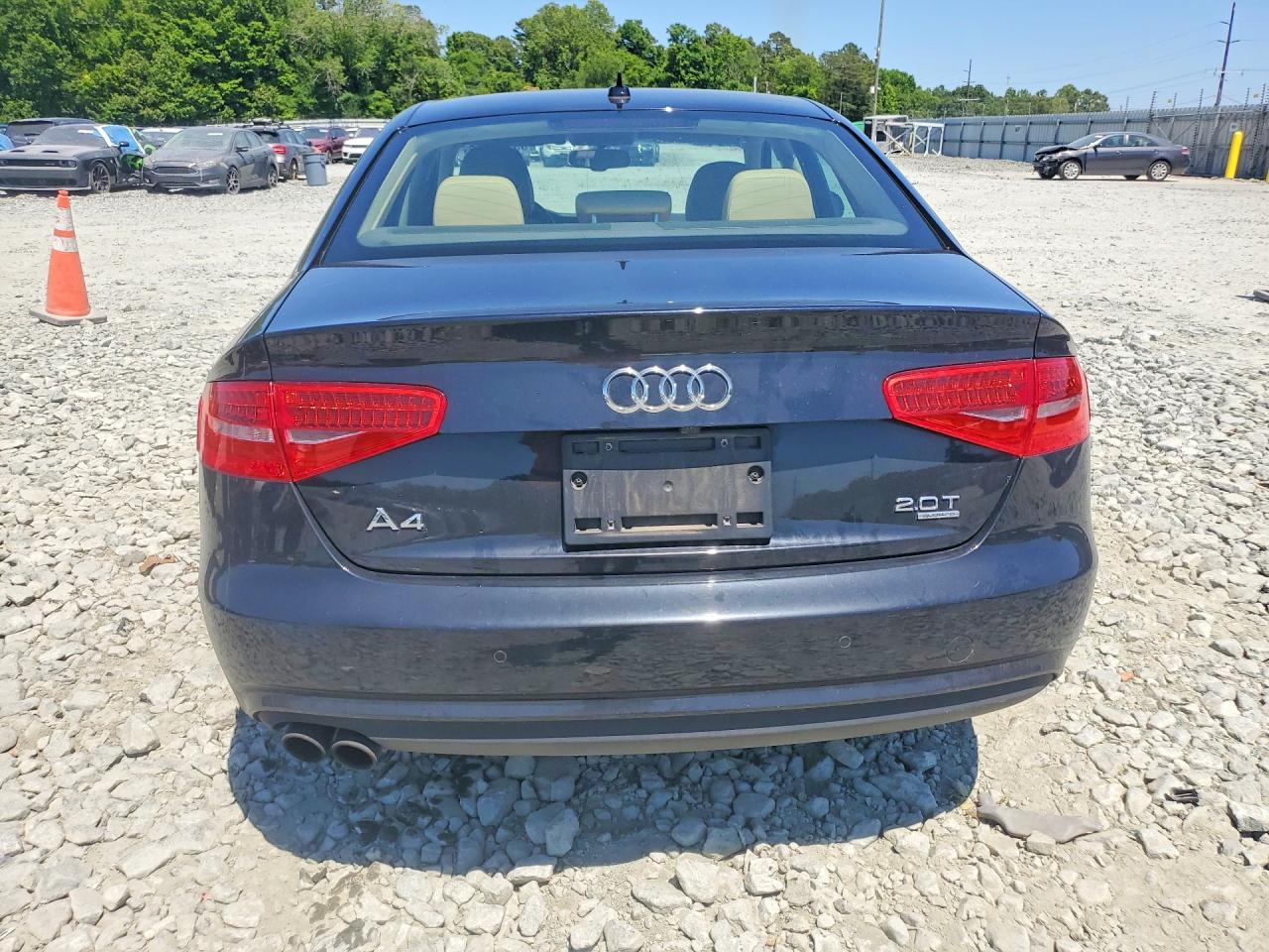 2013 Audi A4 Premium Plus Black vin: WAUFFAFL4DN018233