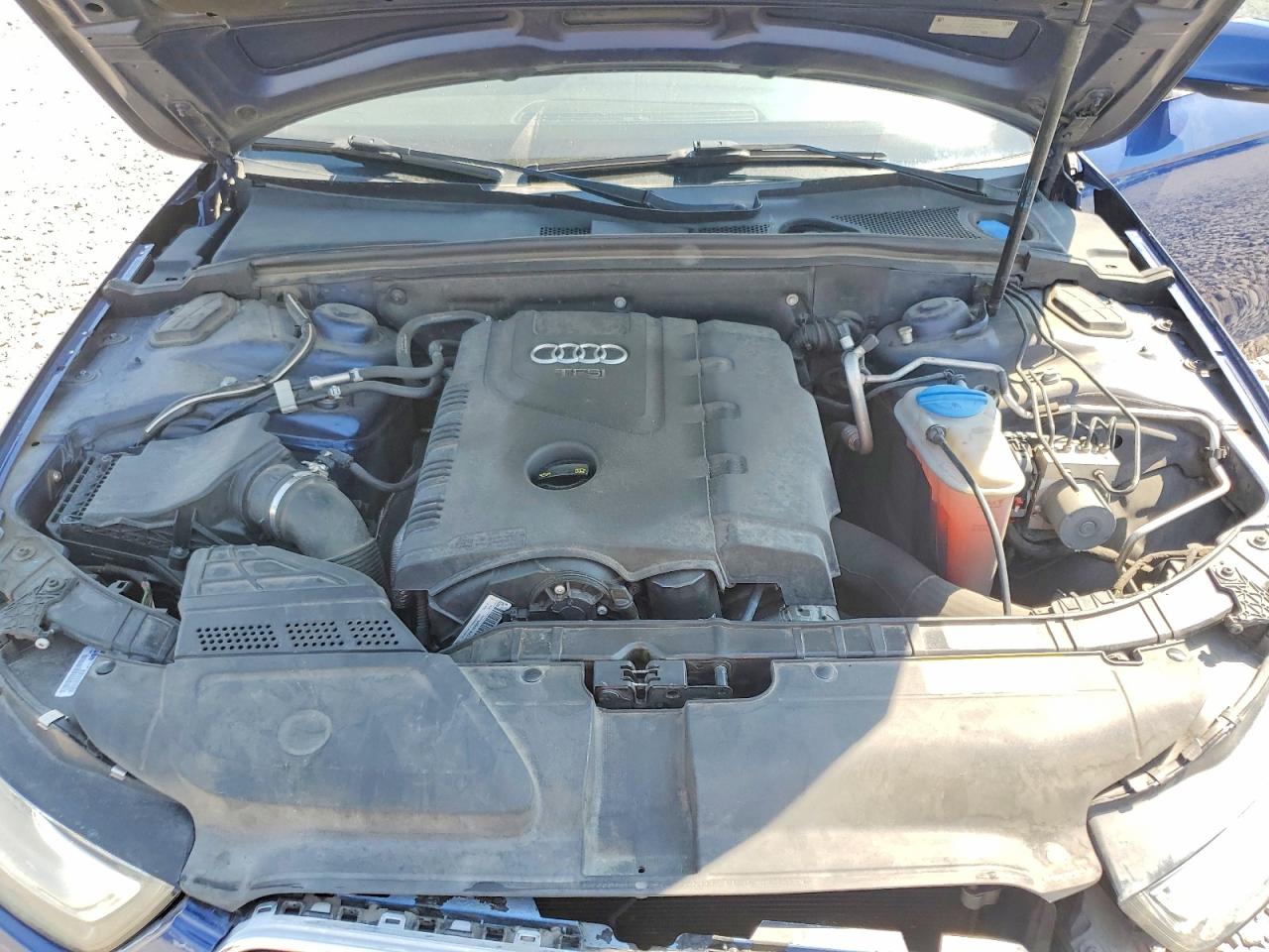 2014 Audi A4 Premium Plus Blue vin: WAUFFAFL4EN042842