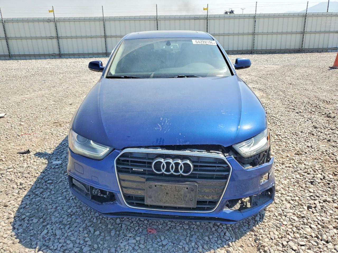 2014 Audi A4 Premium Plus Blue vin: WAUFFAFL4EN042842