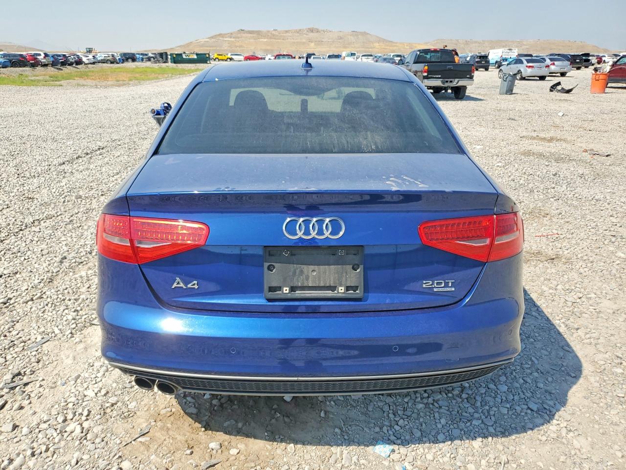 2014 Audi A4 Premium Plus Blue vin: WAUFFAFL4EN042842