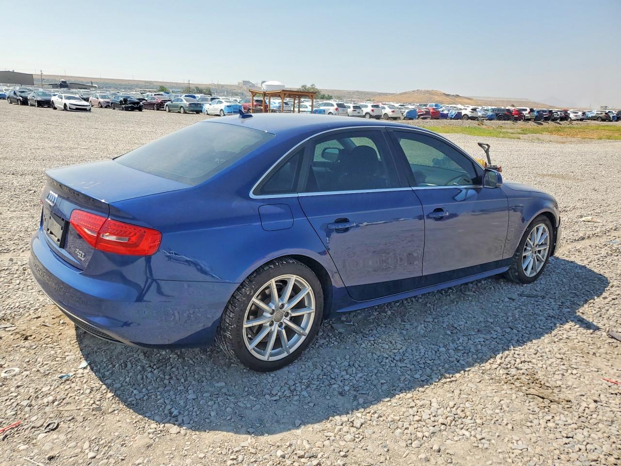 2014 Audi A4 Premium Plus Blue vin: WAUFFAFL4EN042842