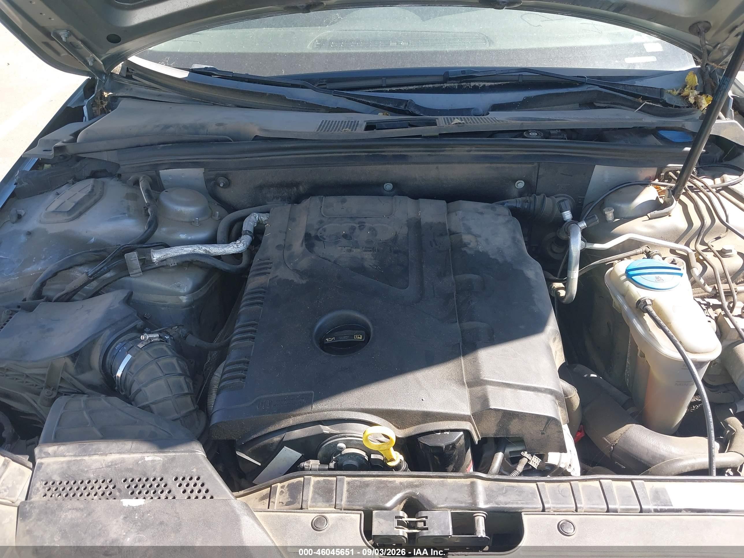 2010 Audi A4 2.0t Premium Gray vin: WAUFFAFL5AN017491