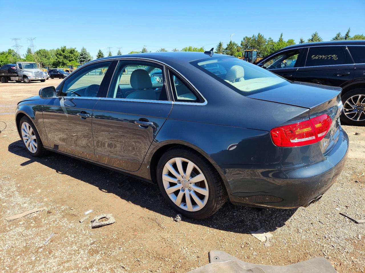 2011 Audi A4 Premium Plus Gray vin: WAUFFAFL5BN005584