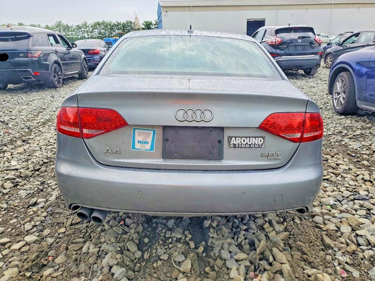 2011 Audi A4 Premium Plus Gray vin: WAUFFAFL5BN019971