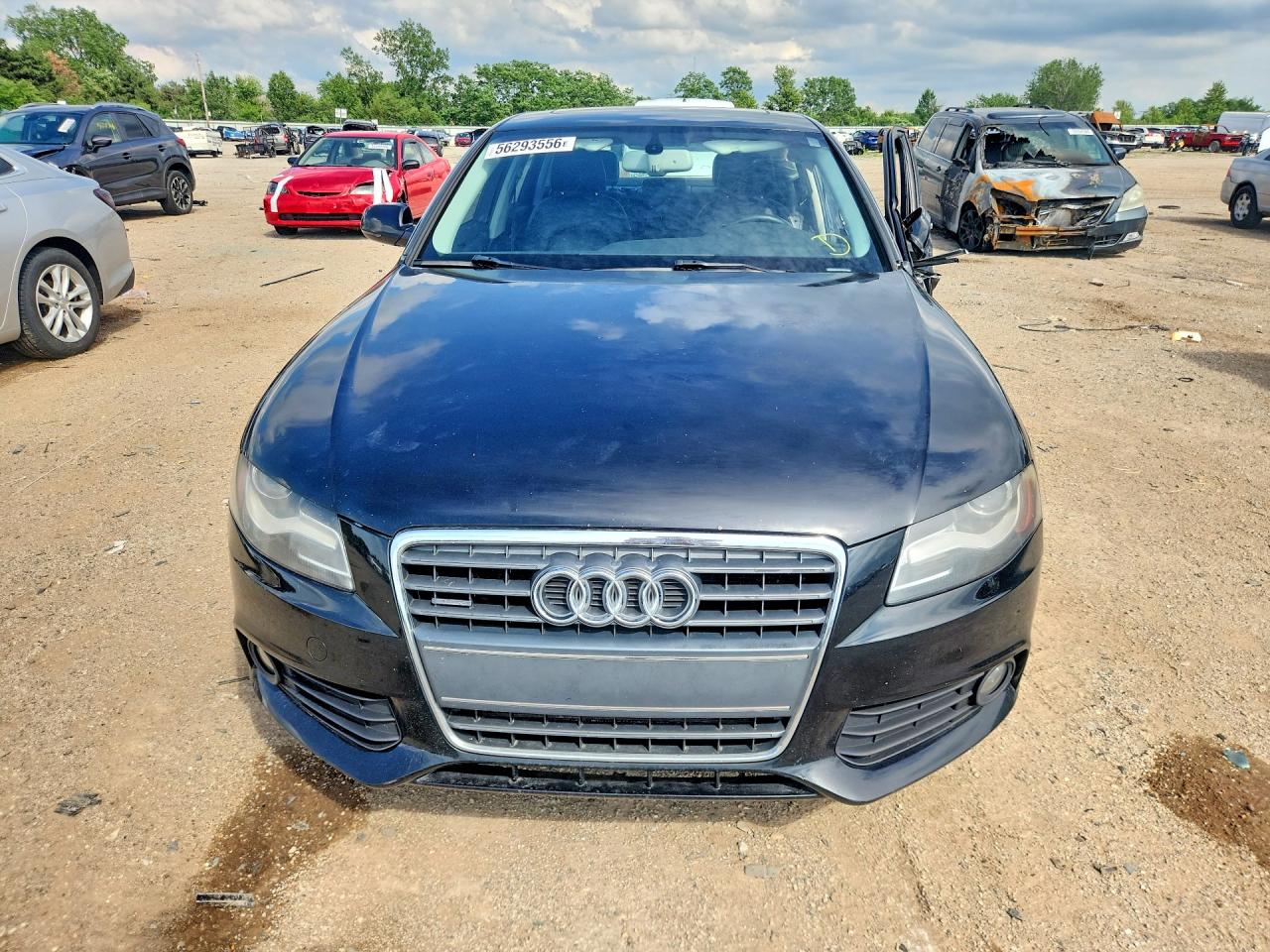2011 Audi A4 Premium Plus Черный vin: WAUFFAFL5BN034177