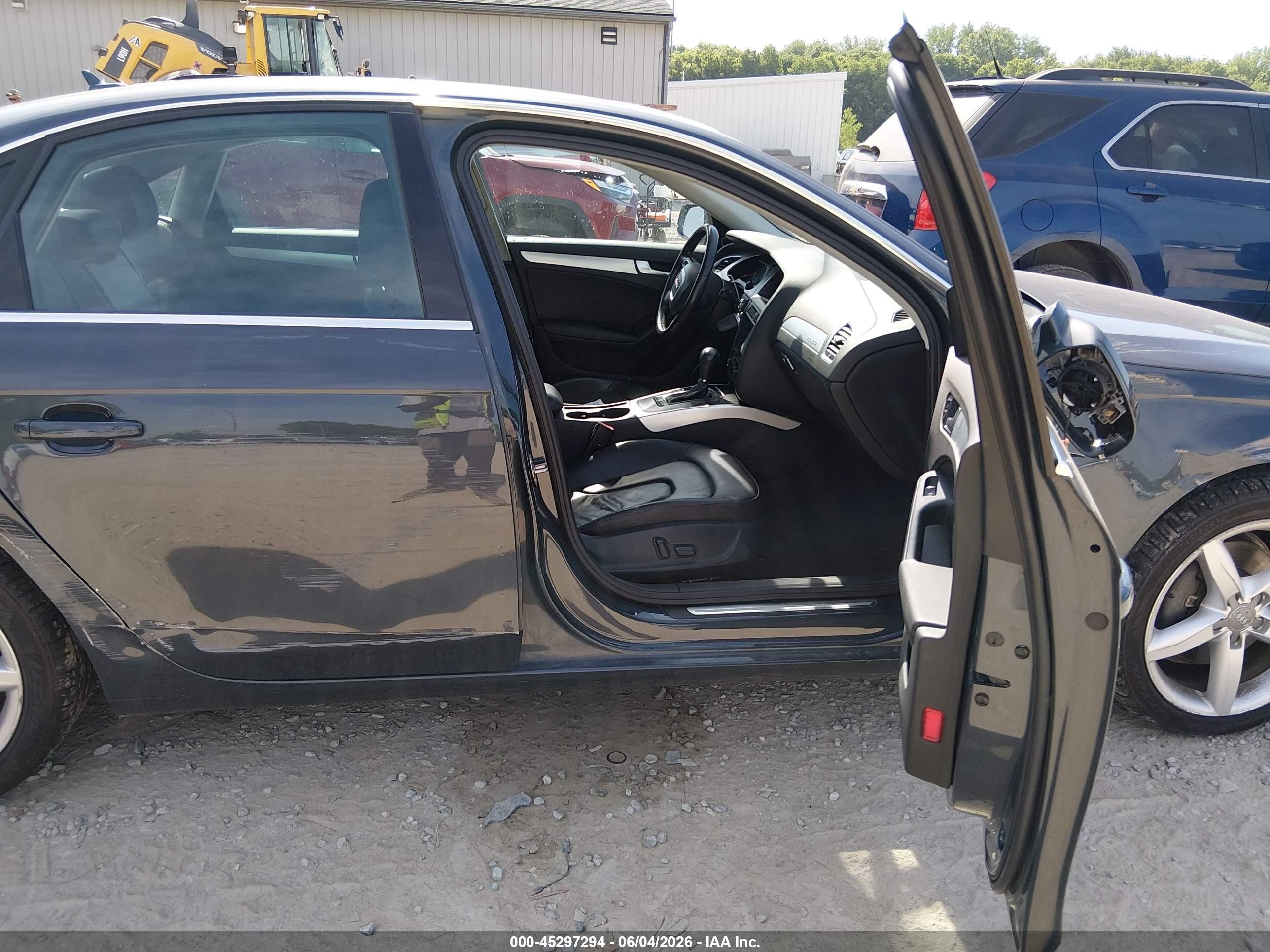 2011 Audi A4 2.0t Premium Light Blue vin: WAUFFAFL5BN047737
