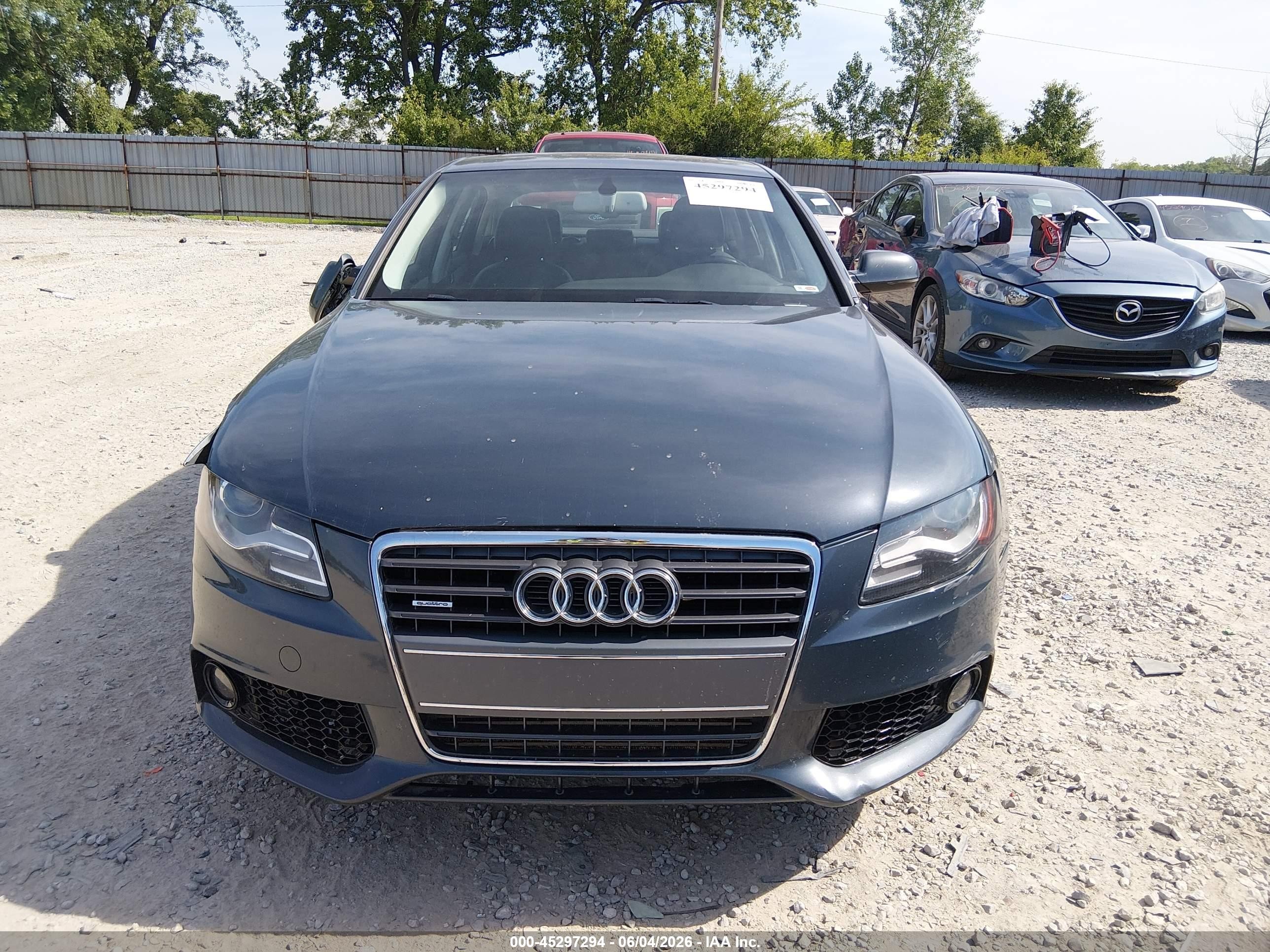2011 Audi A4 2.0t Premium Light Blue vin: WAUFFAFL5BN047737