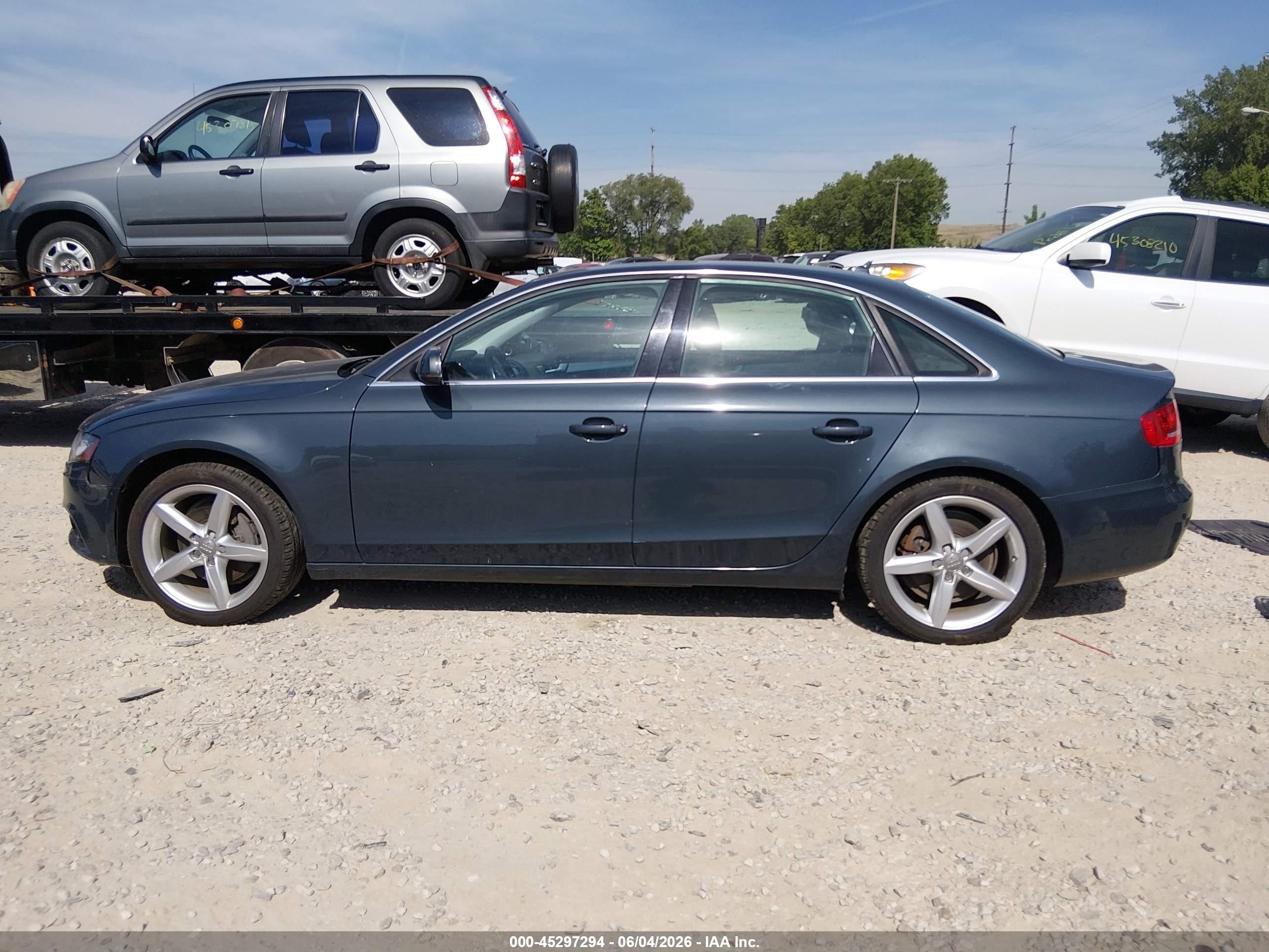 2011 Audi A4 2.0t Premium Light Blue vin: WAUFFAFL5BN047737