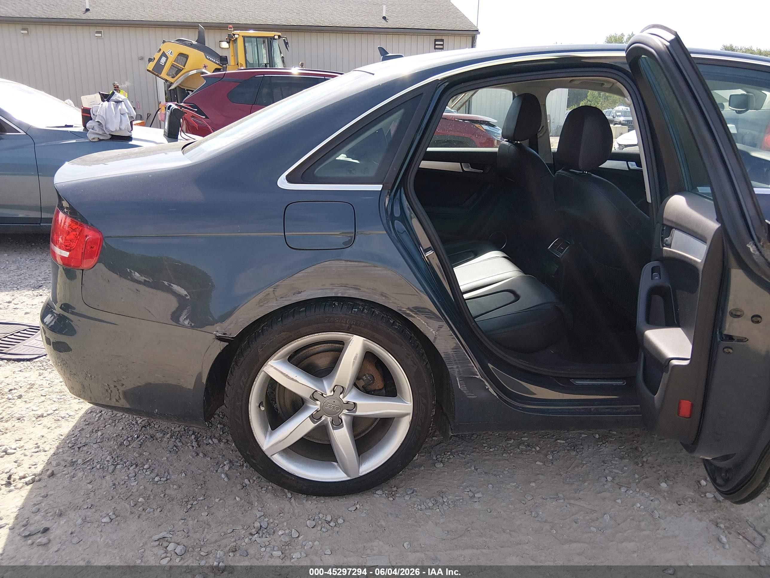 2011 Audi A4 2.0t Premium Light Blue vin: WAUFFAFL5BN047737
