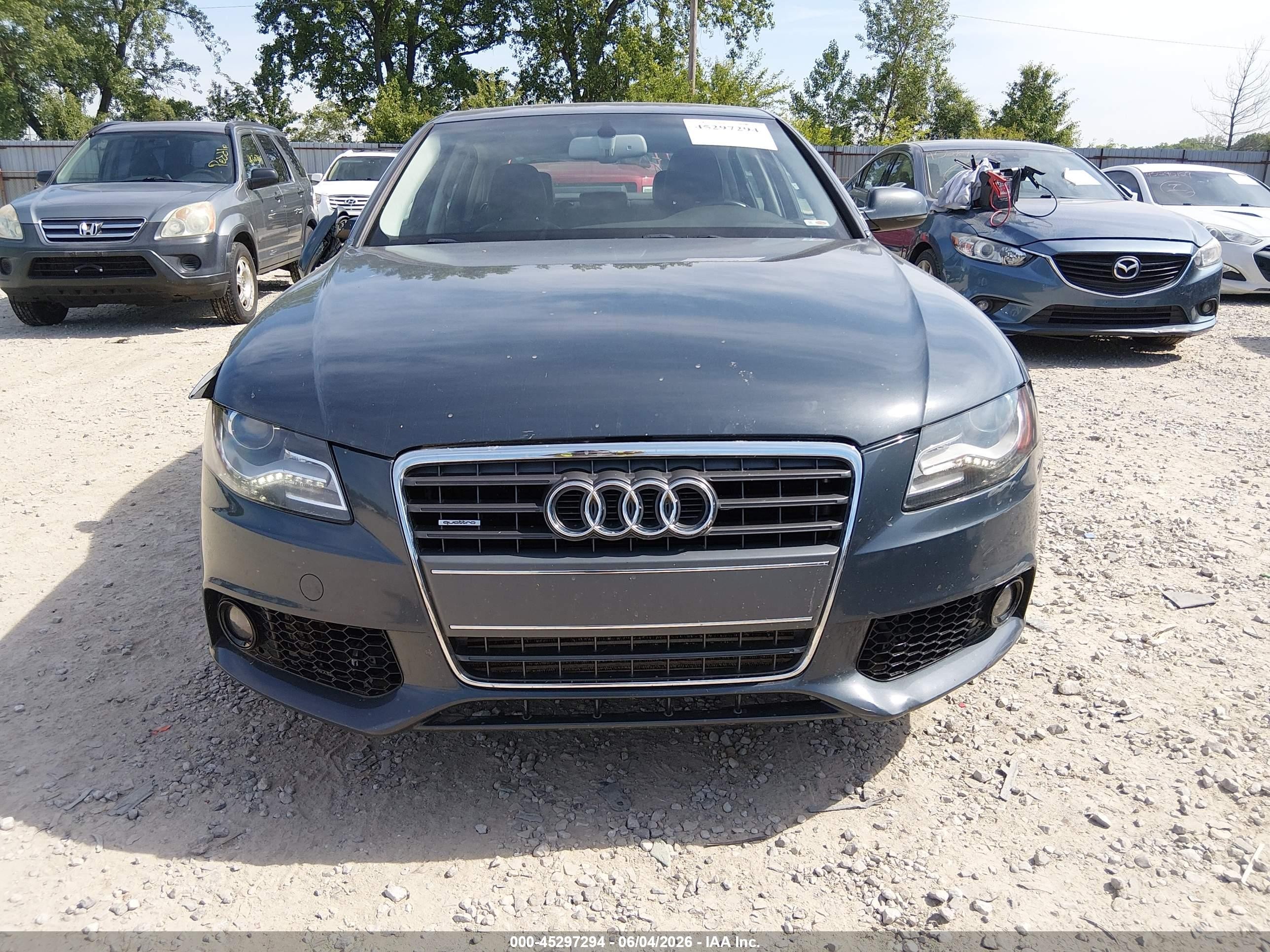 2011 Audi A4 2.0t Premium Light Blue vin: WAUFFAFL5BN047737