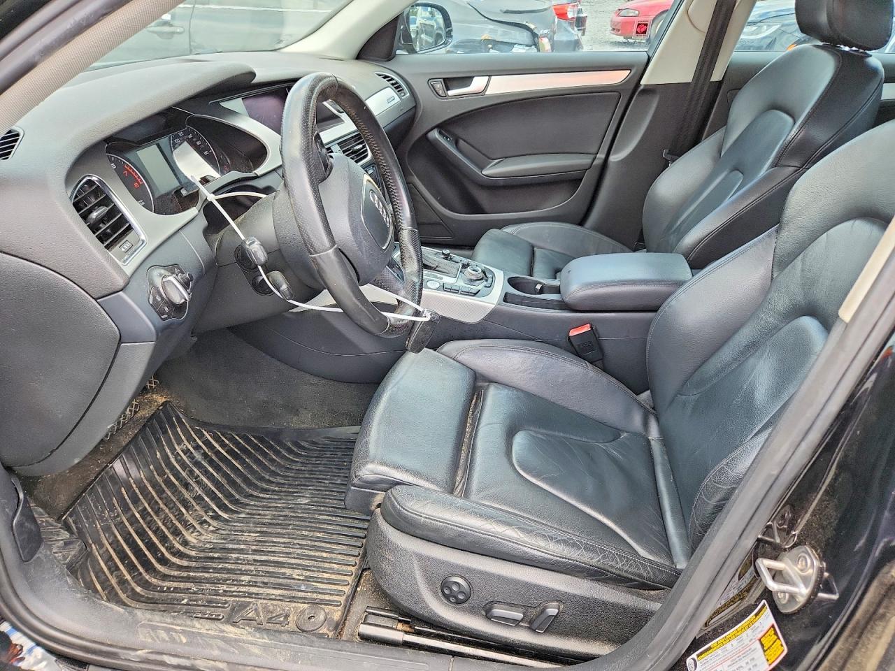 2012 Audi A4 Premium Plus Black vin: WAUFFAFL5CA045060