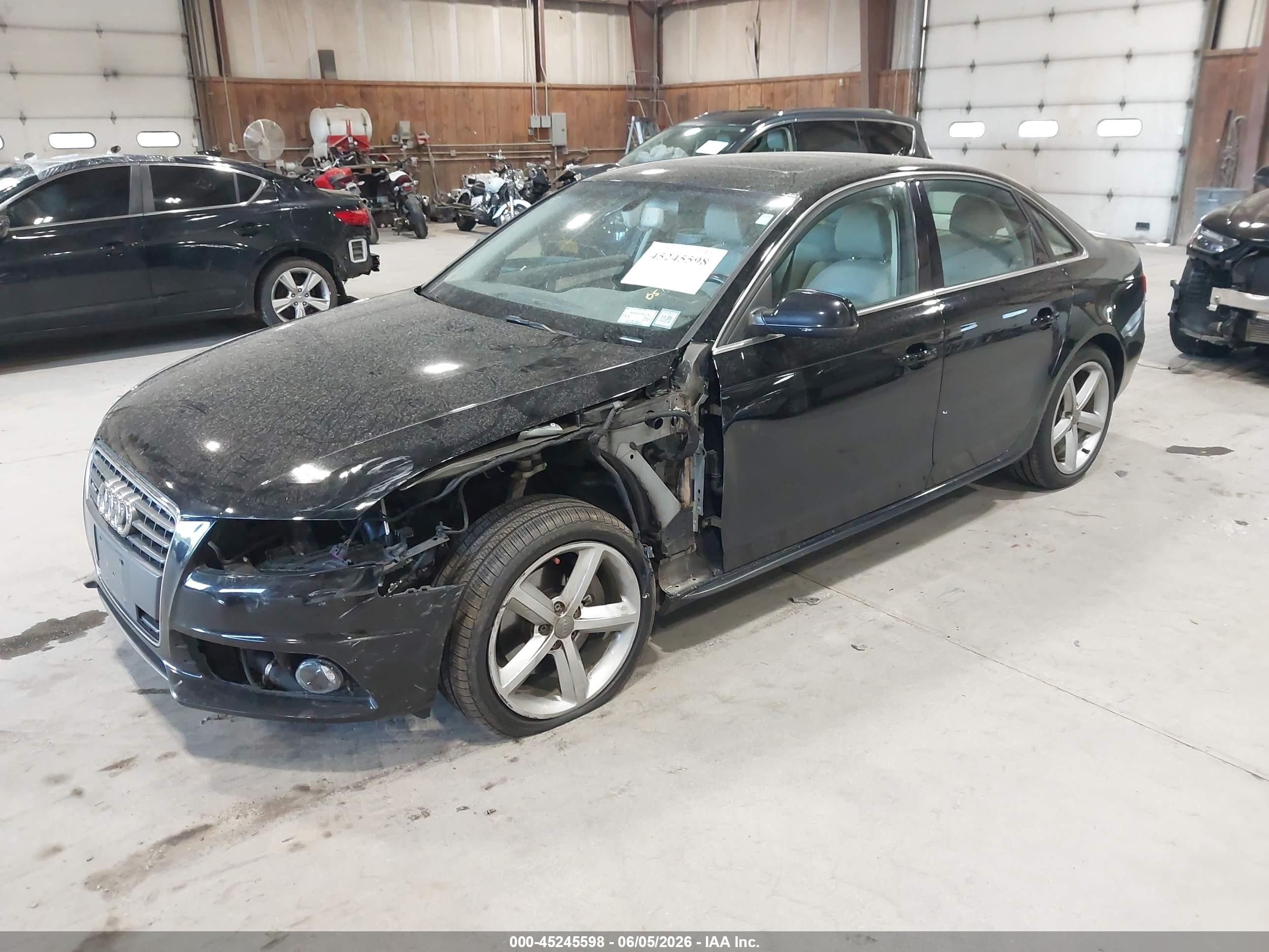 2012 Audi A4 2.0t Premium Black vin: WAUFFAFL5CN005960