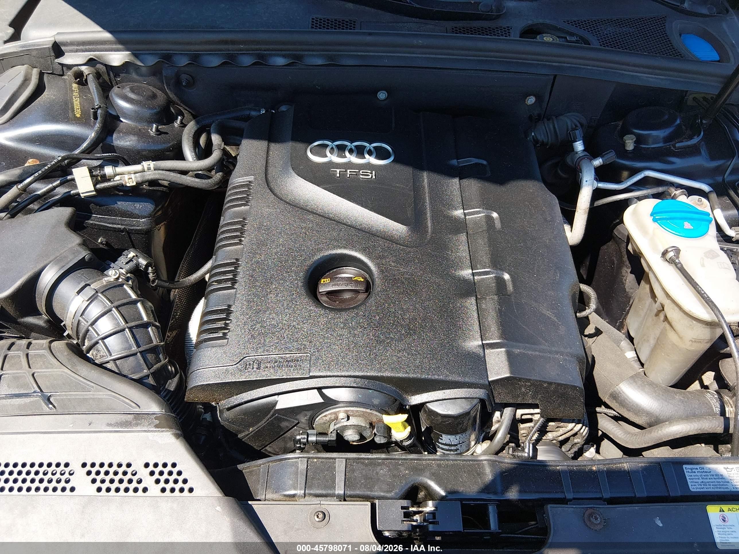 2012 Audi A4 2.0t Premium Plus Black vin: WAUFFAFL5CN006350