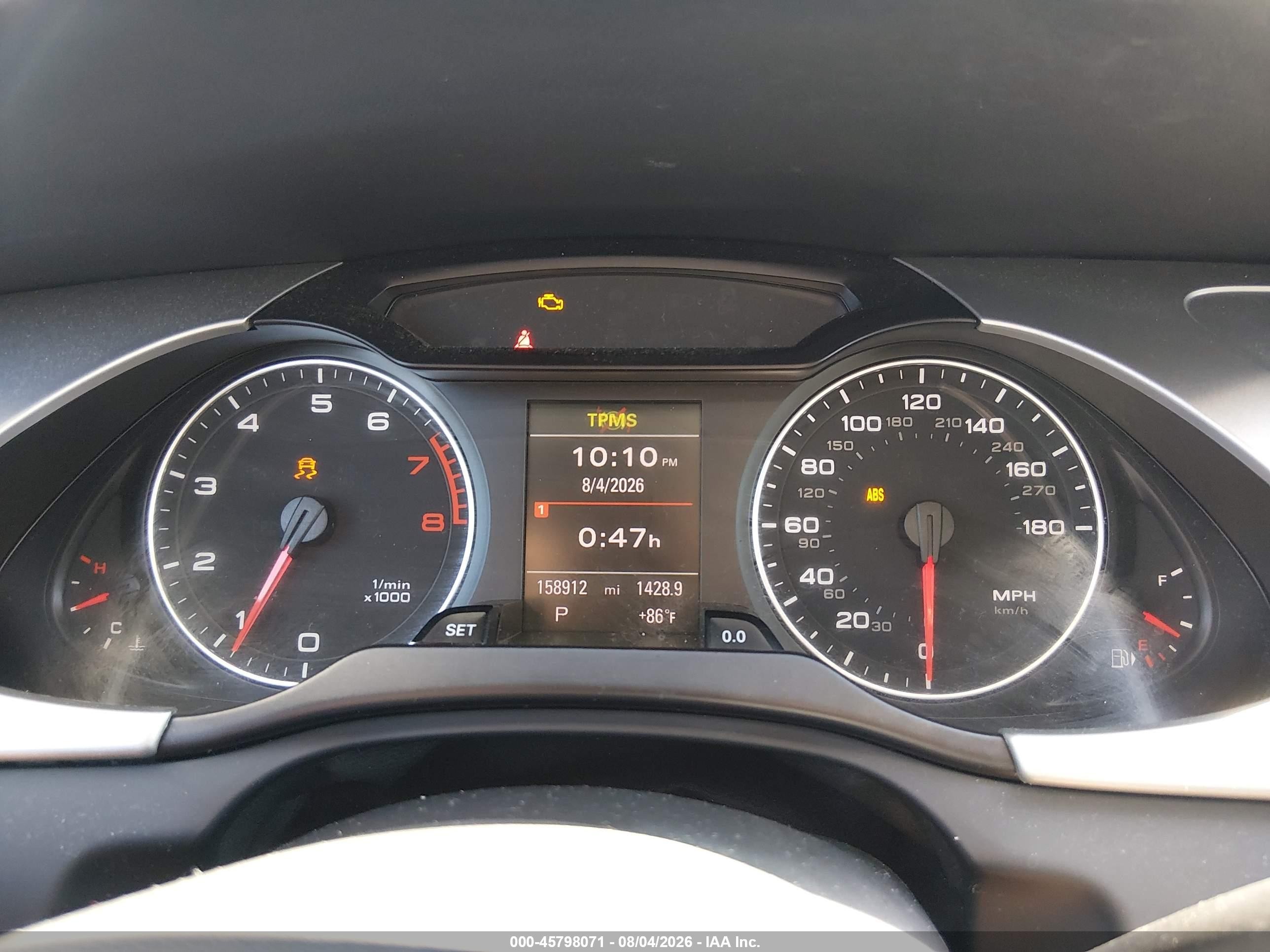 2012 Audi A4 2.0t Premium Plus Black vin: WAUFFAFL5CN006350