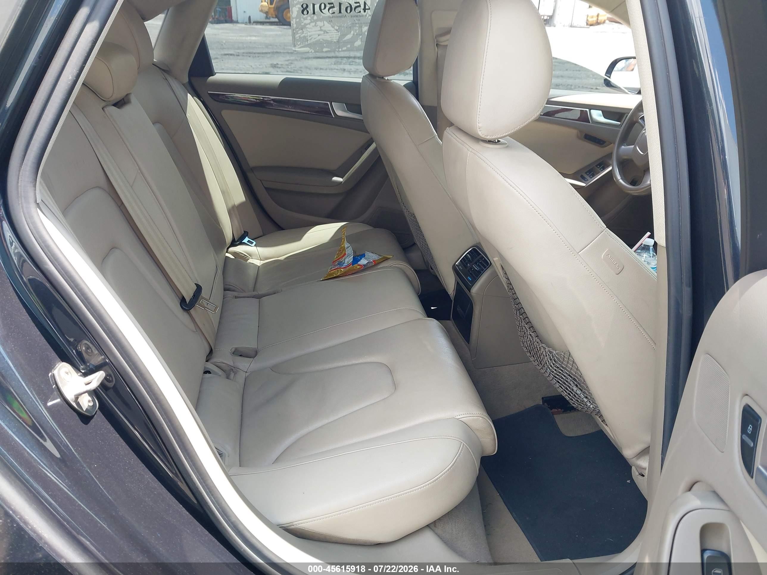 2012 Audi A4 2.0t Premium Plus Blue vin: WAUFFAFL5CN019051