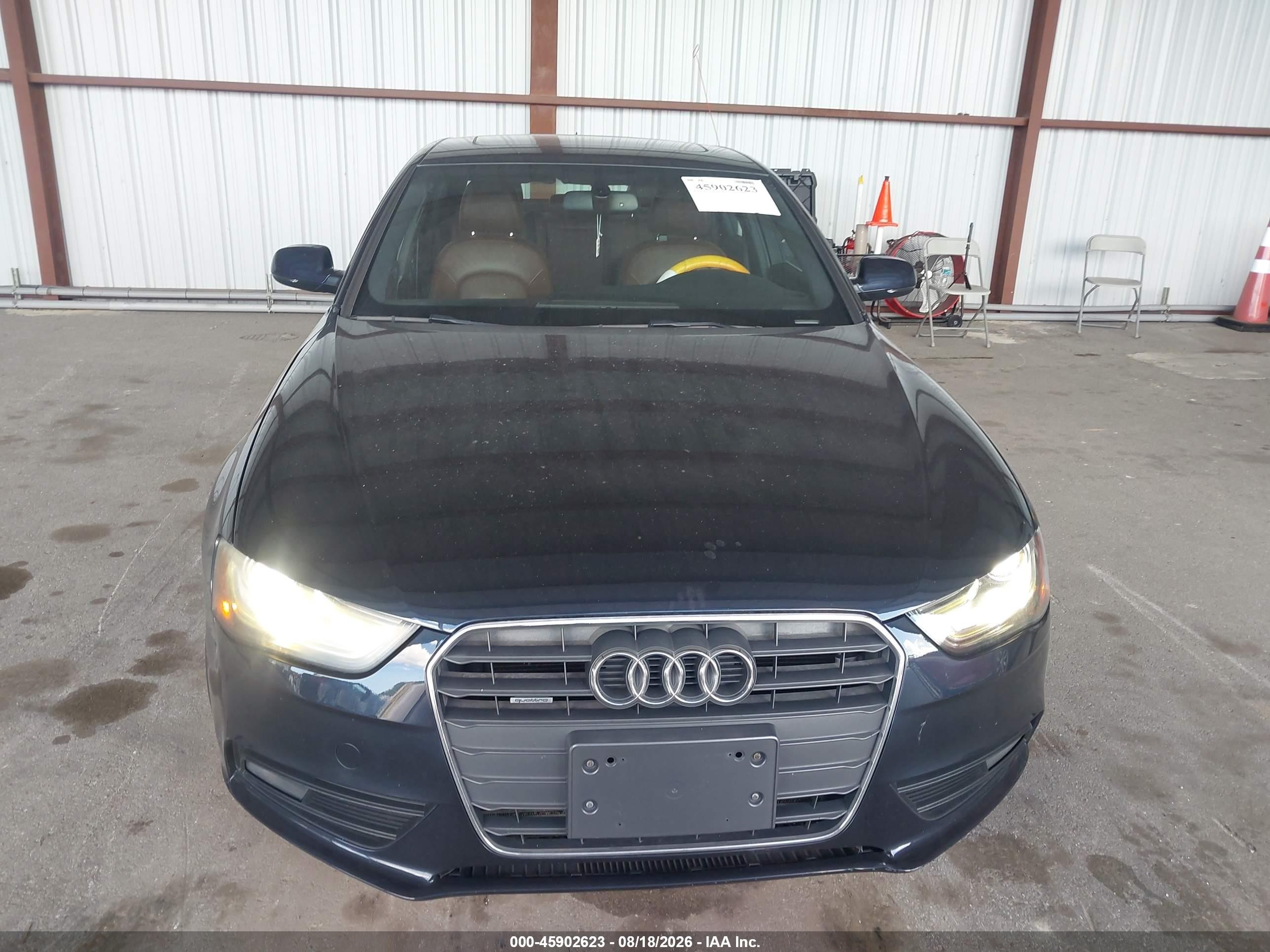 2013 Audi A4 2.0t Premium Black vin: WAUFFAFL5DN025384