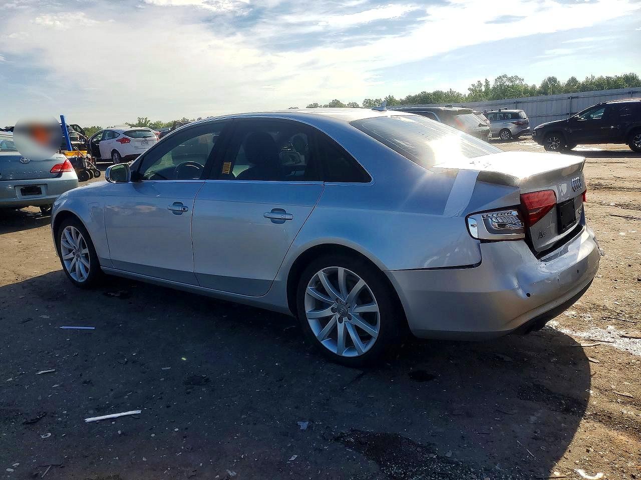 2013 Audi A4 Premium Plus Silver vin: WAUFFAFL5DN028267