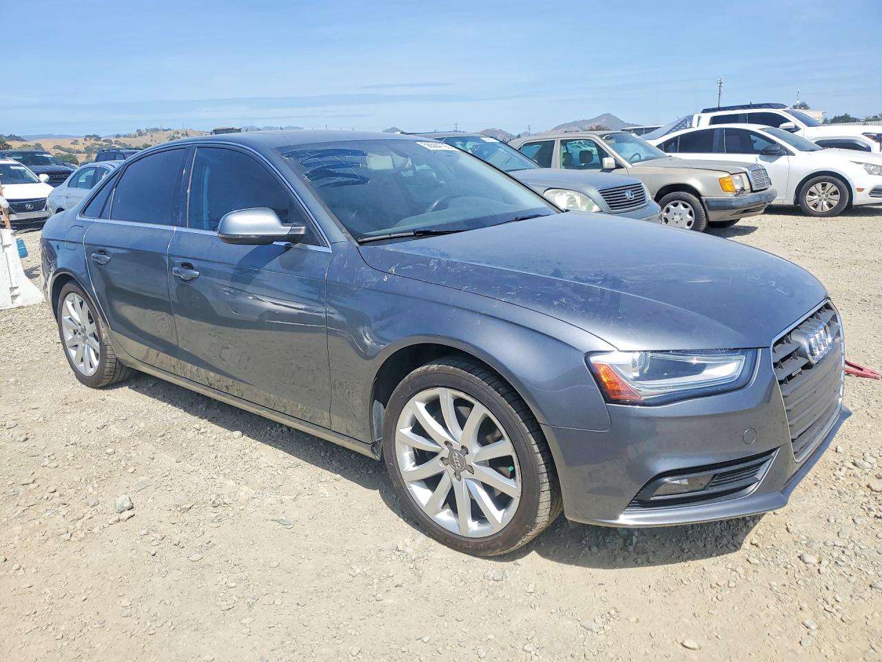 2013 Audi A4 Premium Plus Gray vin: WAUFFAFL5DN031511
