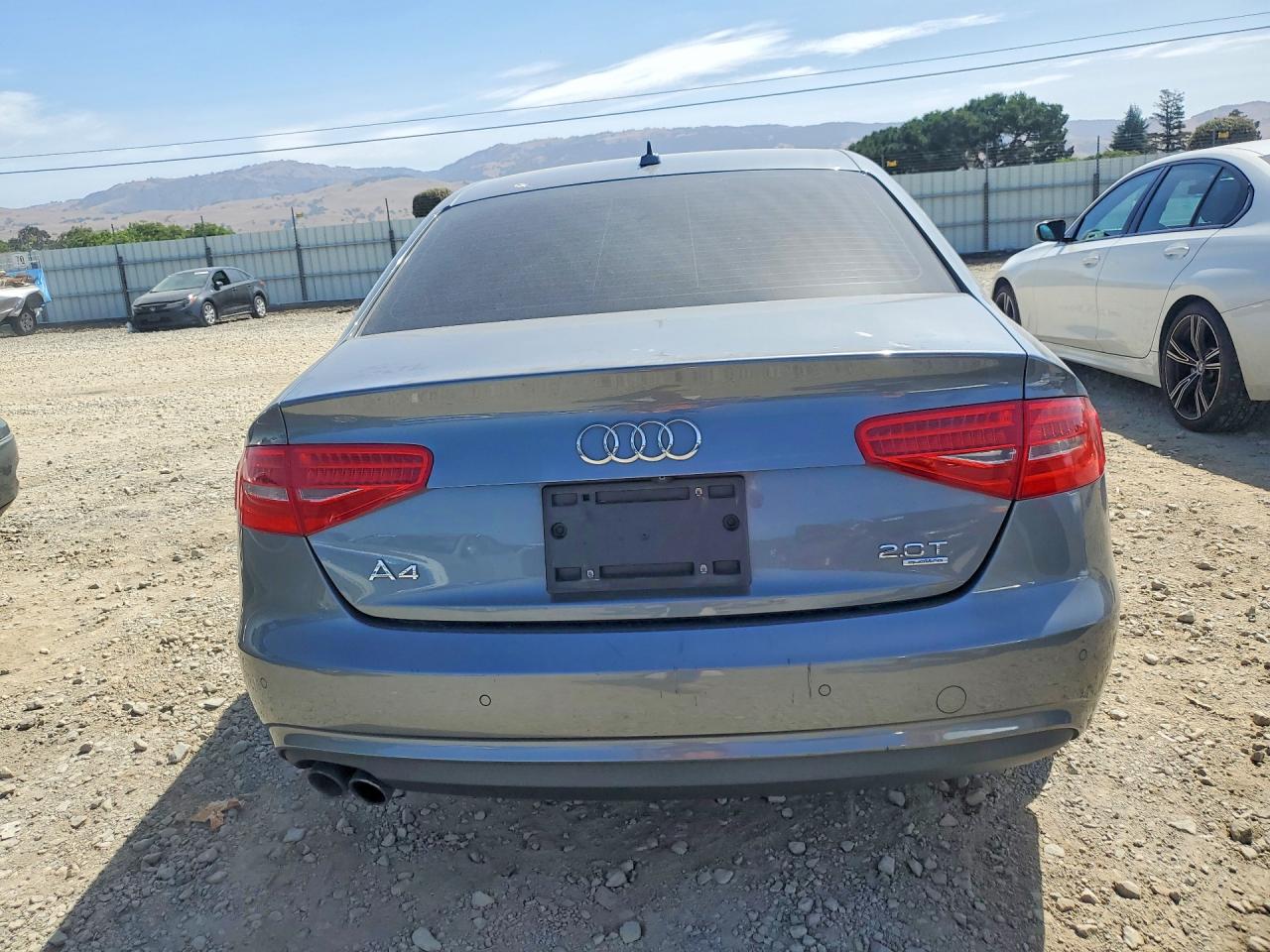 2013 Audi A4 Premium Plus Gray vin: WAUFFAFL5DN031511