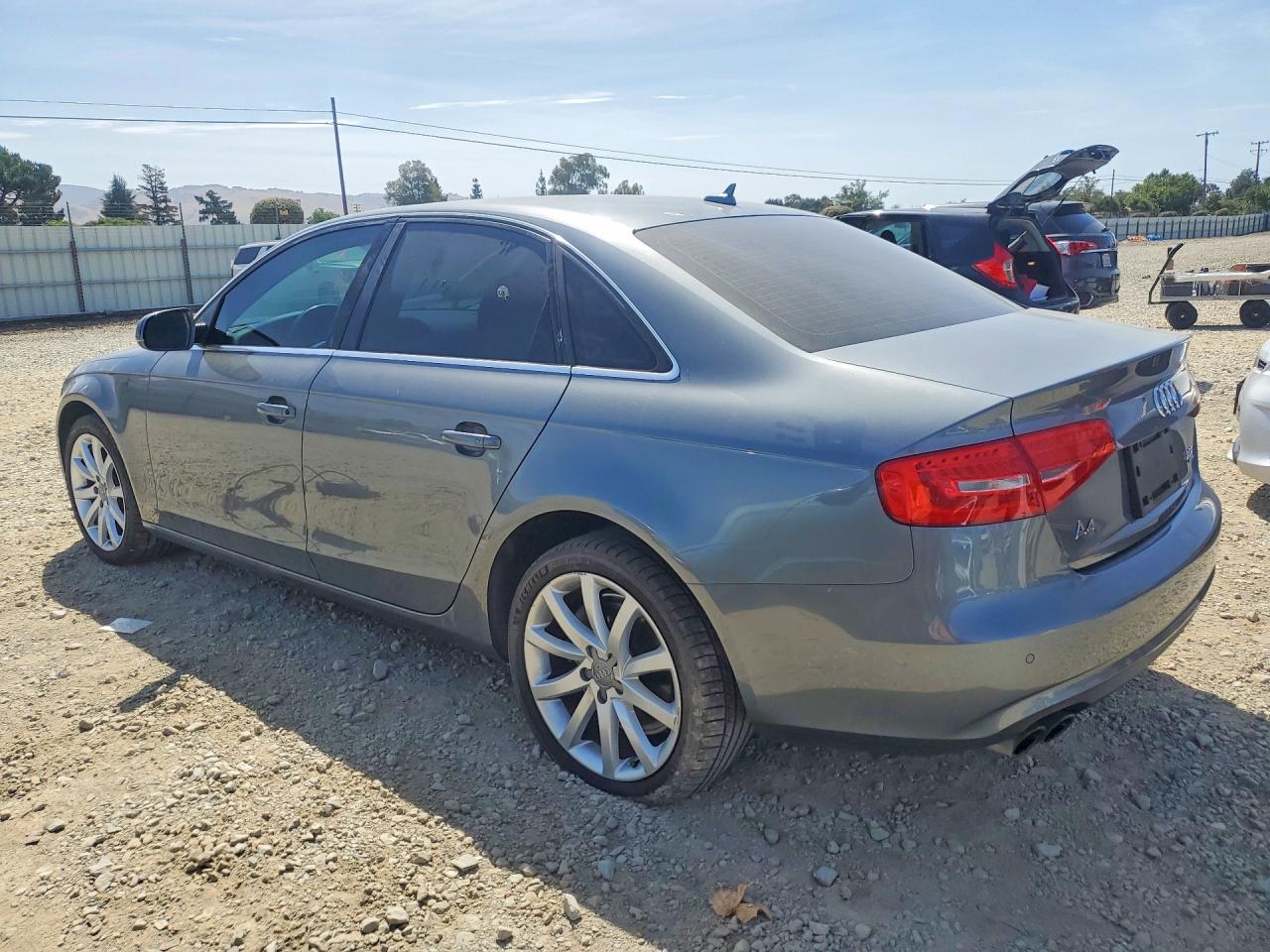 2013 Audi A4 Premium Plus Gray vin: WAUFFAFL5DN031511