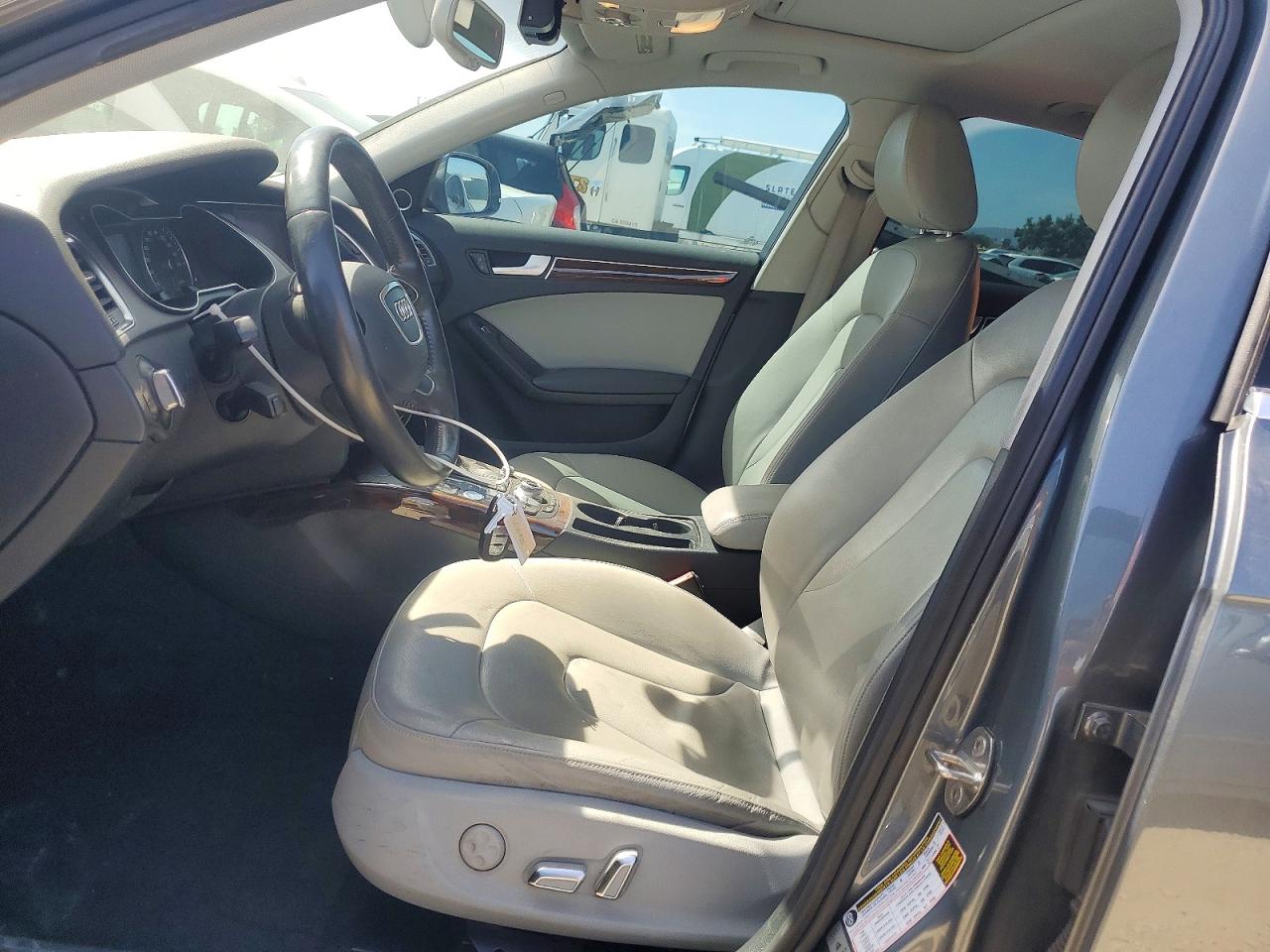 2013 Audi A4 Premium Plus Gray vin: WAUFFAFL5DN031511