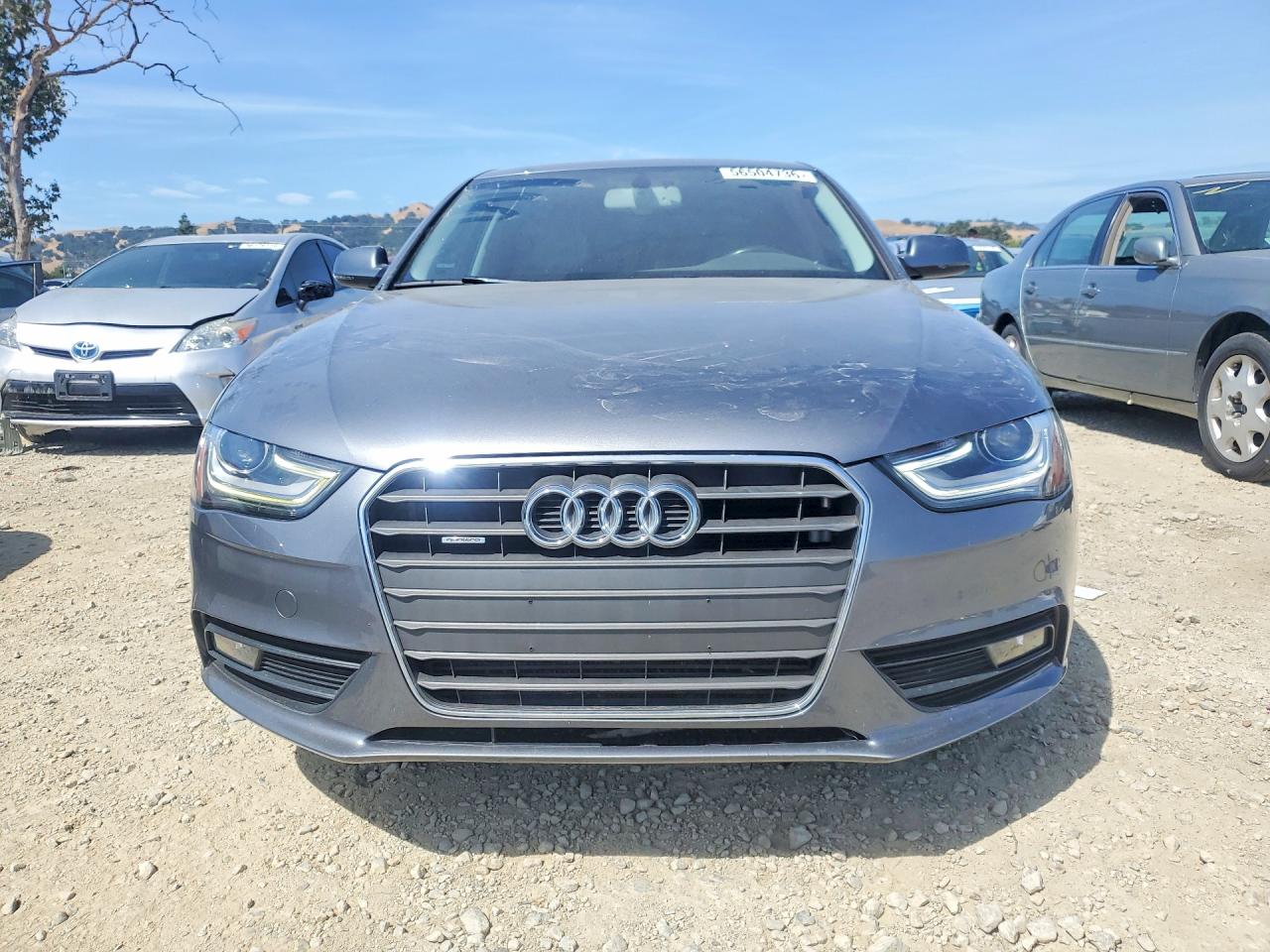 2013 Audi A4 Premium Plus Gray vin: WAUFFAFL5DN031511