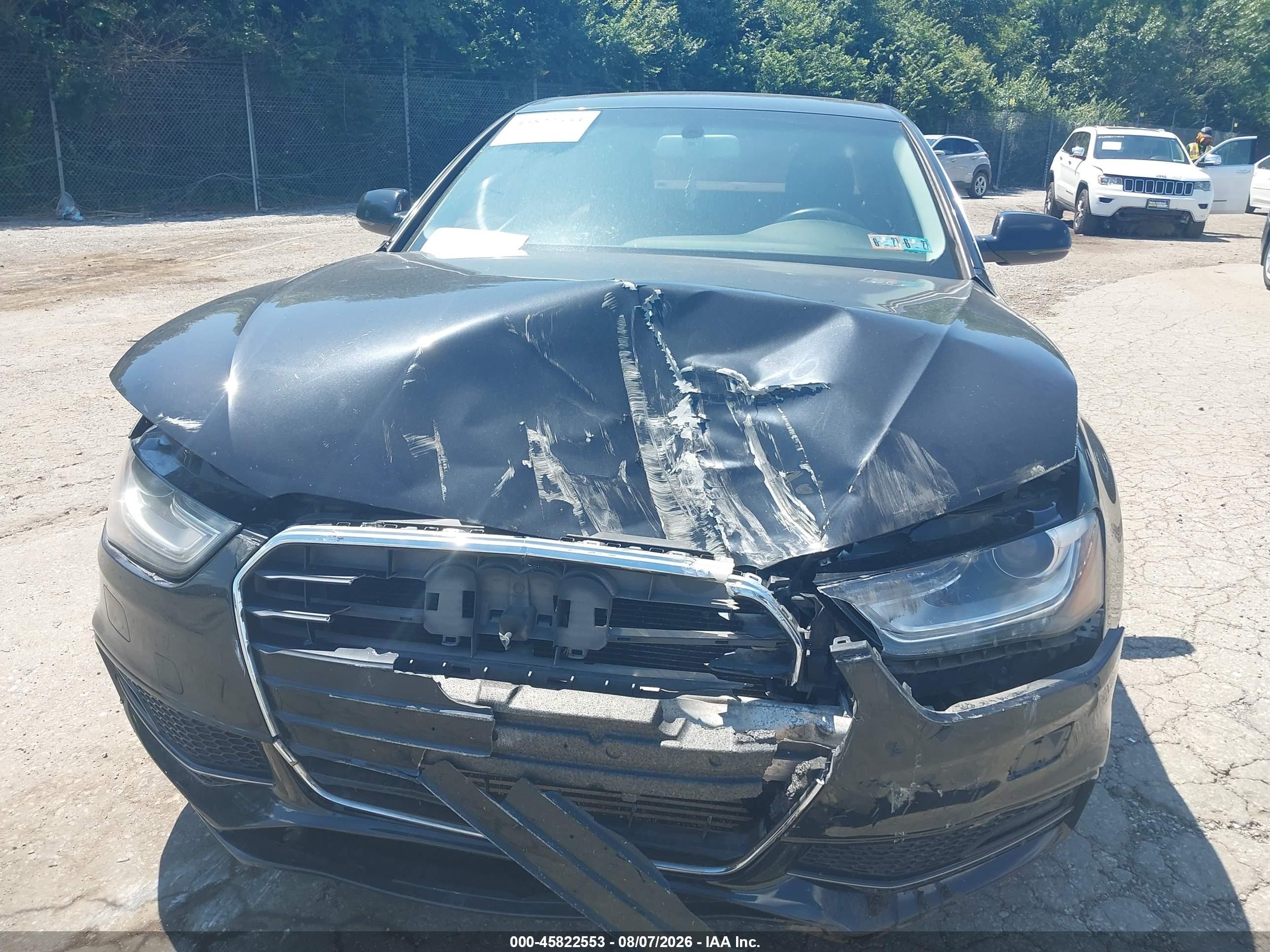 2014 Audi A4 2.0t Premium Черный vin: WAUFFAFL5EA080121