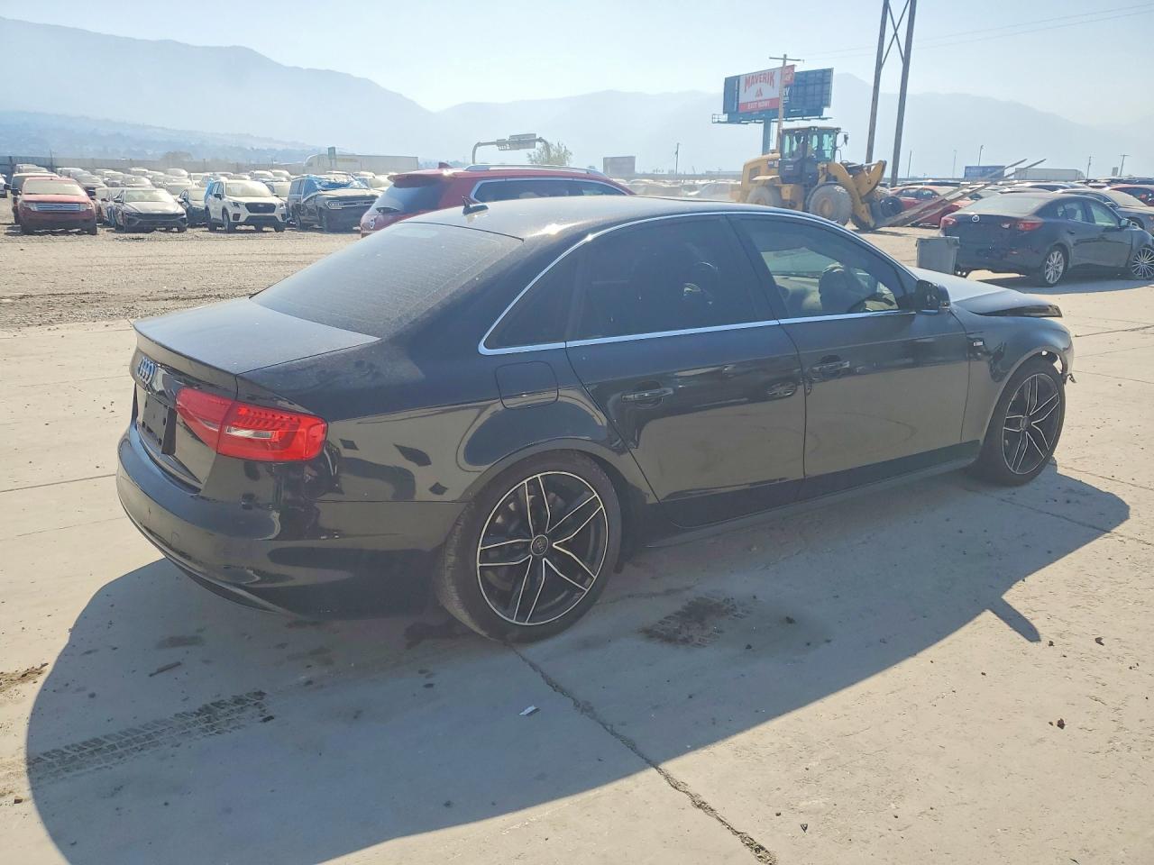 2014 Audi A4 Premium Plus Black vin: WAUFFAFL5EA092026