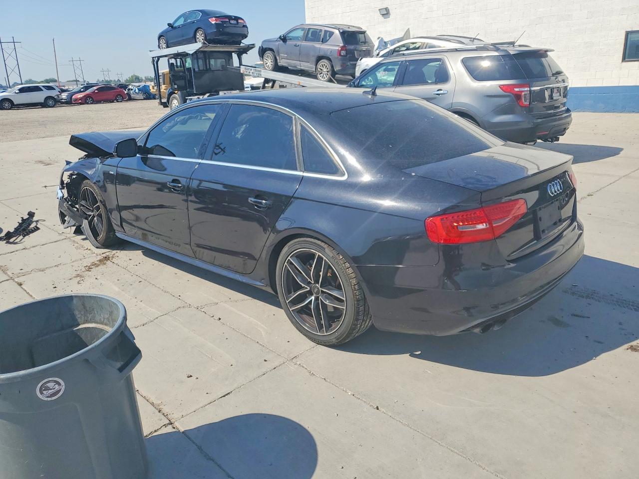 2014 Audi A4 Premium Plus Black vin: WAUFFAFL5EA092026