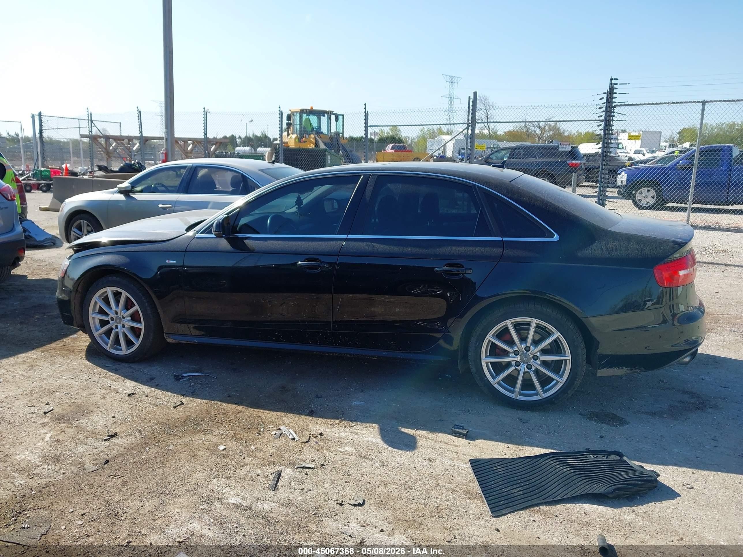 2014 Audi A4 2.0t Premium Черный vin: WAUFFAFL5EN022132