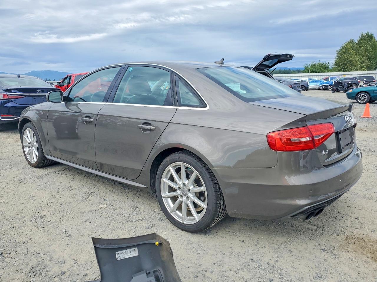 2014 Audi A4 Premium Plus Серый vin: WAUFFAFL5EN024236