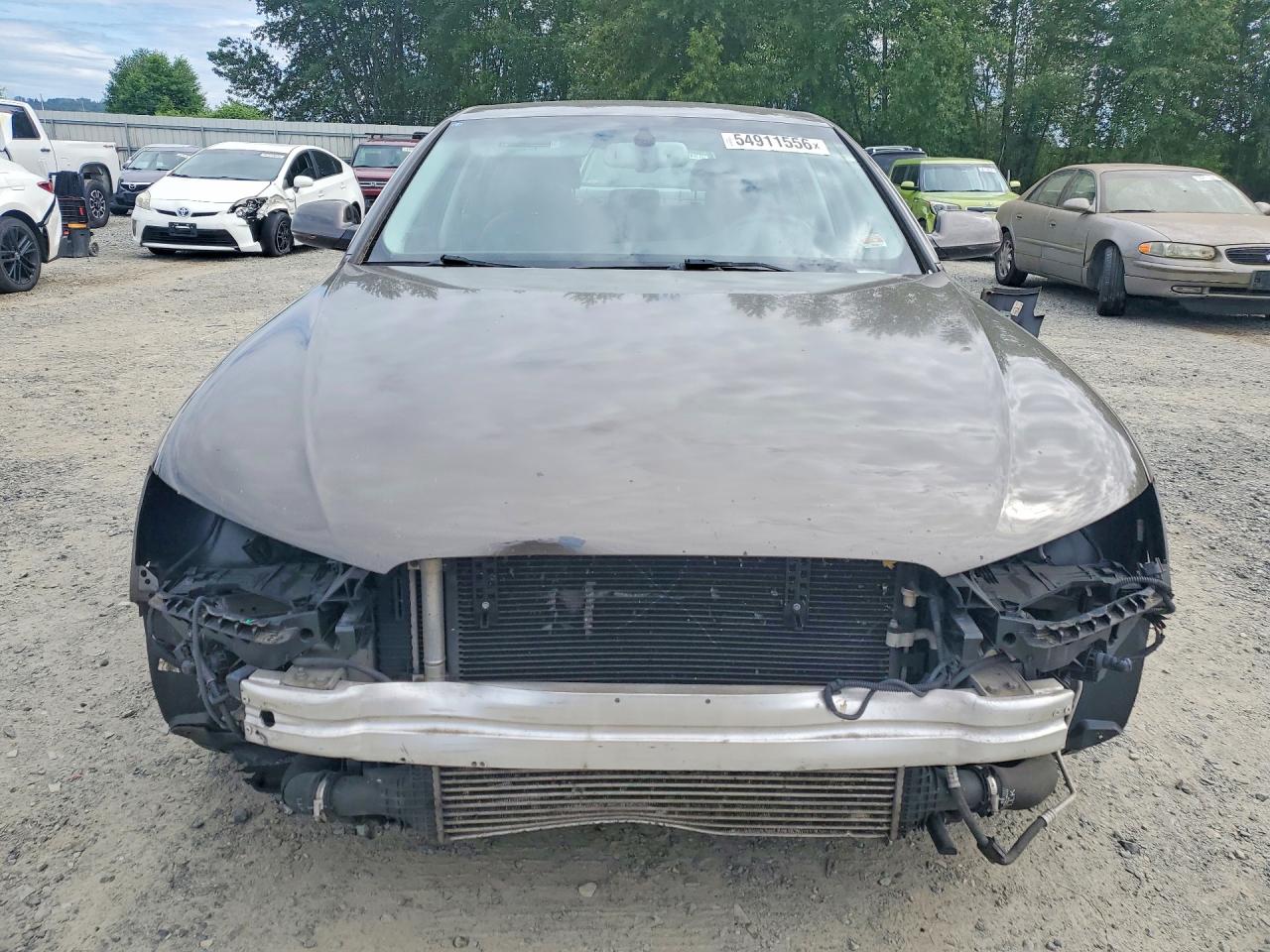 2014 Audi A4 Premium Plus Серый vin: WAUFFAFL5EN024236