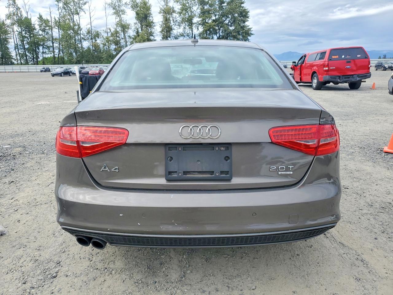 2014 Audi A4 Premium Plus Серый vin: WAUFFAFL5EN024236